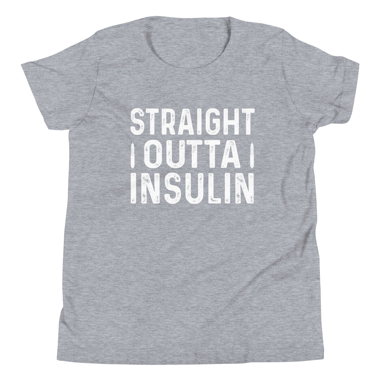 Diabetes Awareness Quality Cotton Bella Canvas Youth T-Shirt