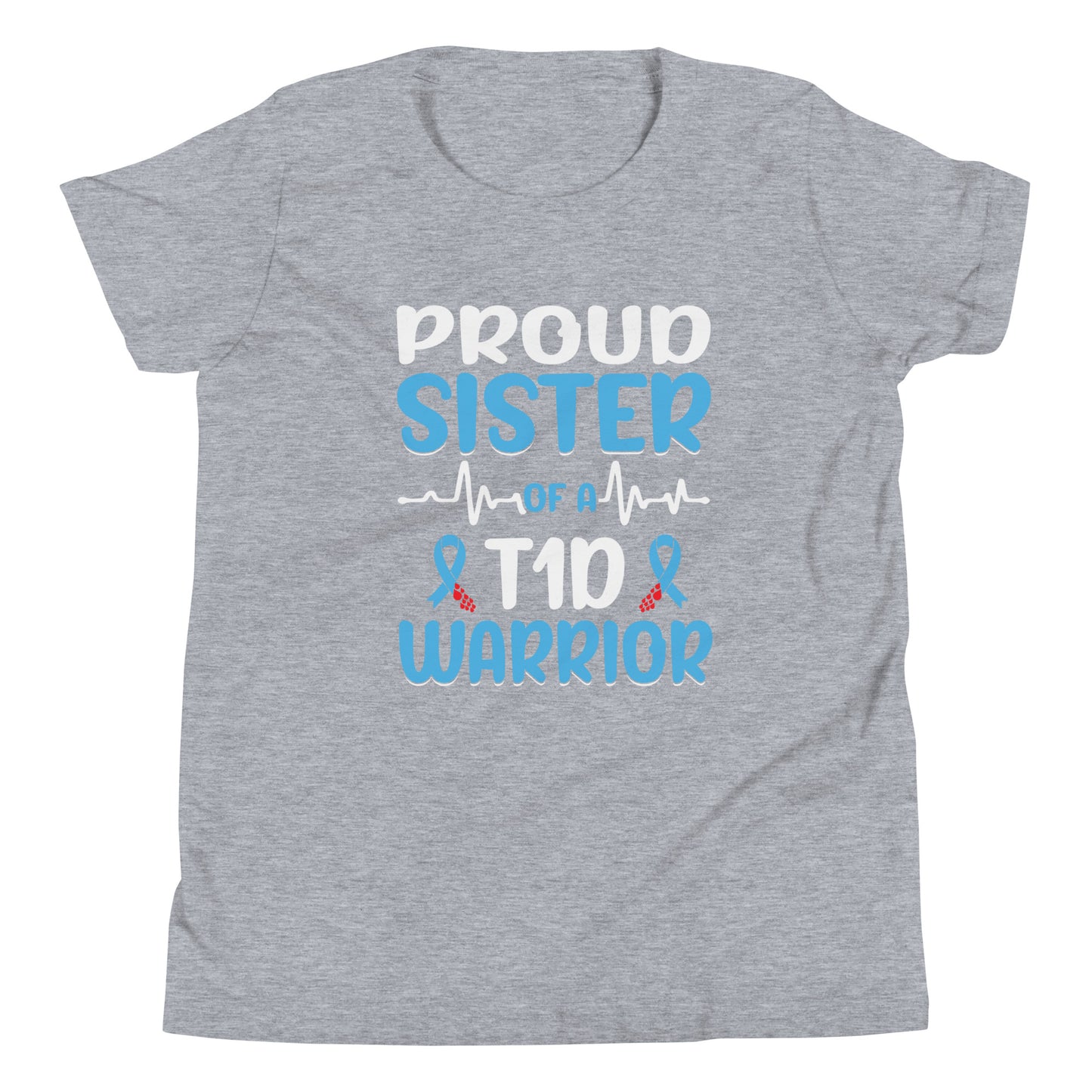 Diabetes Awareness Quality Cotton Bella Canvas Youth T-Shirt