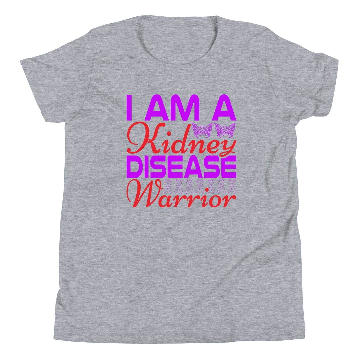 Kidney Awareness Quality Cotton Bella Canvas Youth T-Shirt