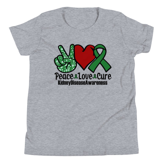Kidney Awareness Quality Cotton Bella Canvas Youth T-Shirt