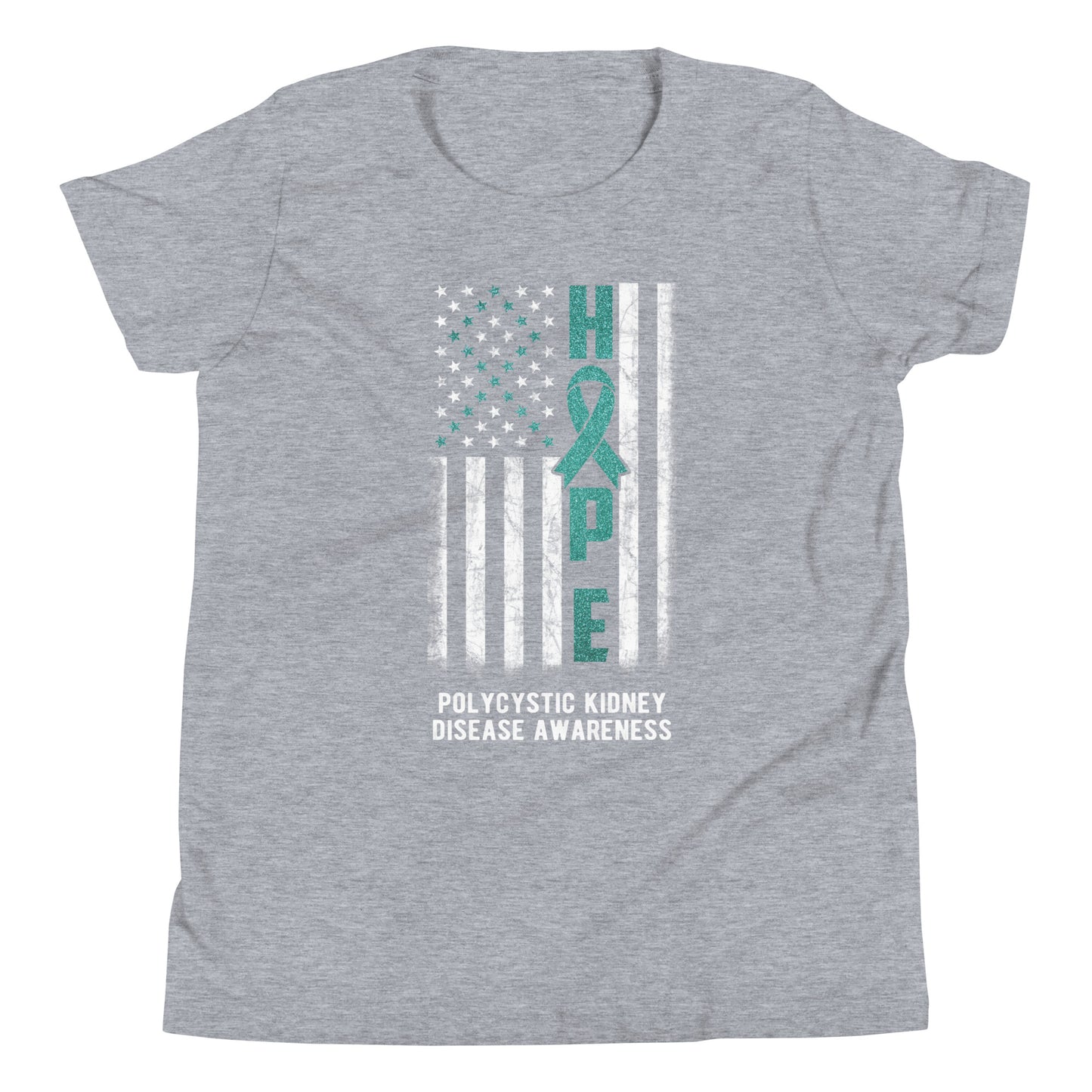 Kidney Awareness Quality Cotton Bella Canvas Youth T-Shirt