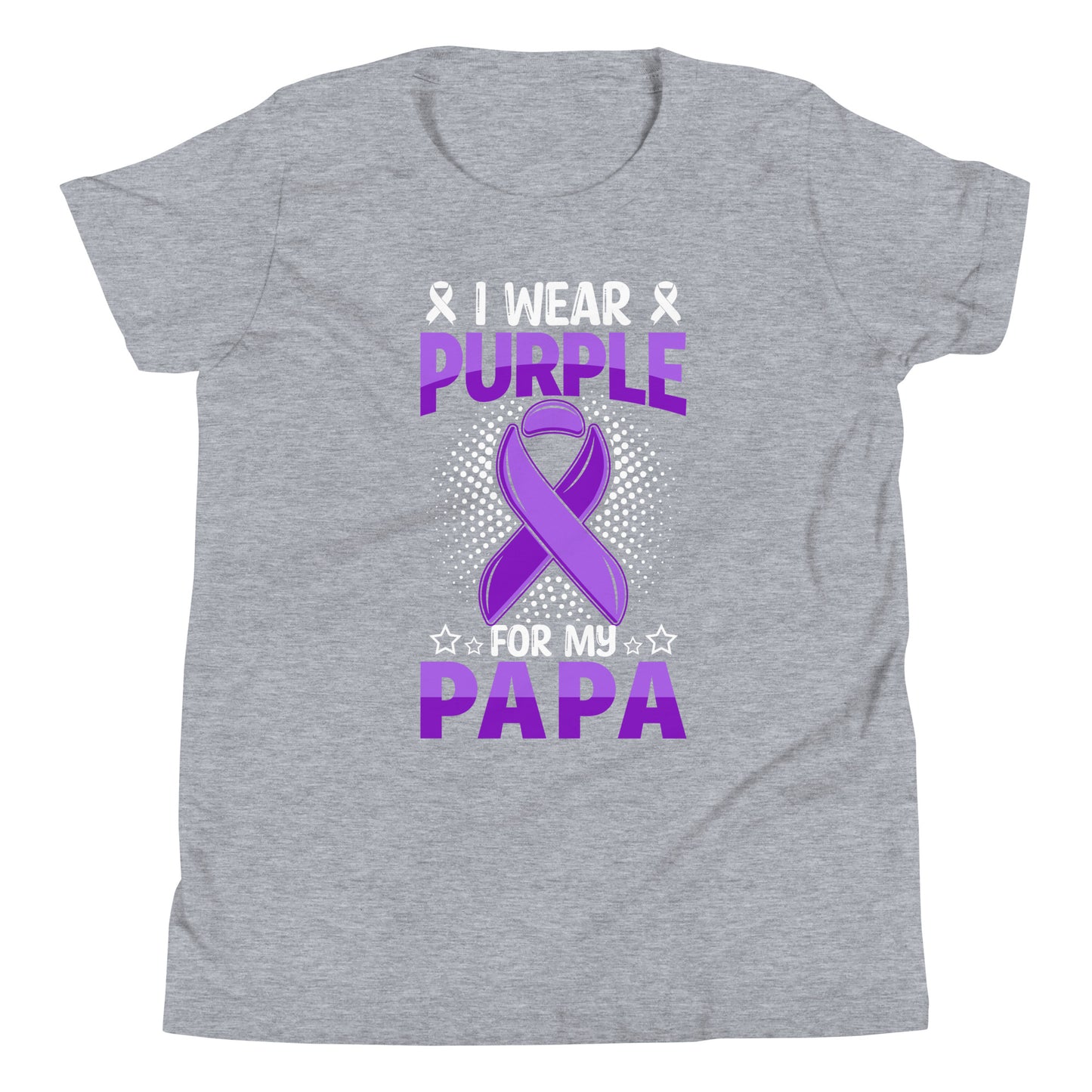 Alzheimer's Awareness Quality Cotton Bella Canvas Youth T-Shirt