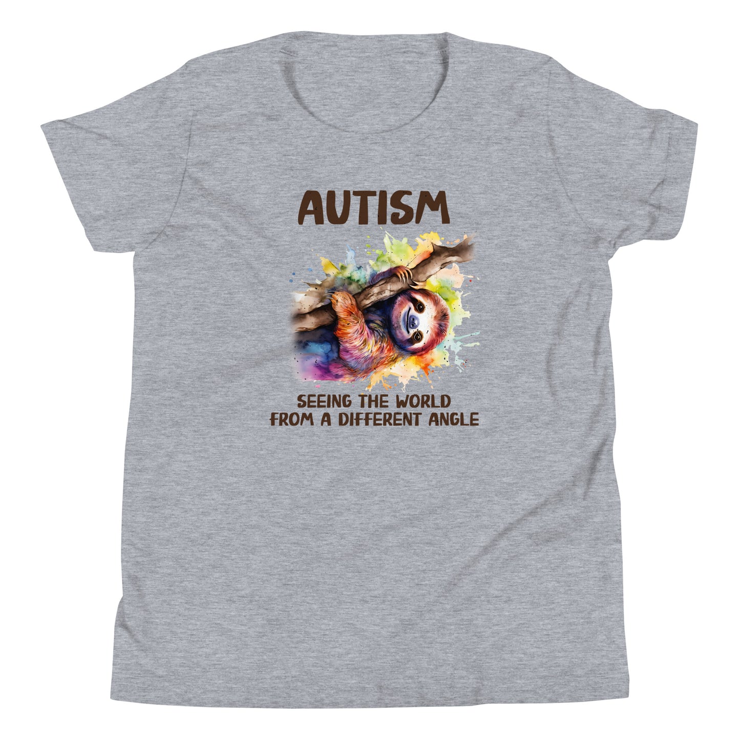 Autism Acceptance Together Quality Cotton Bella Canvas Youth T-Shirt
