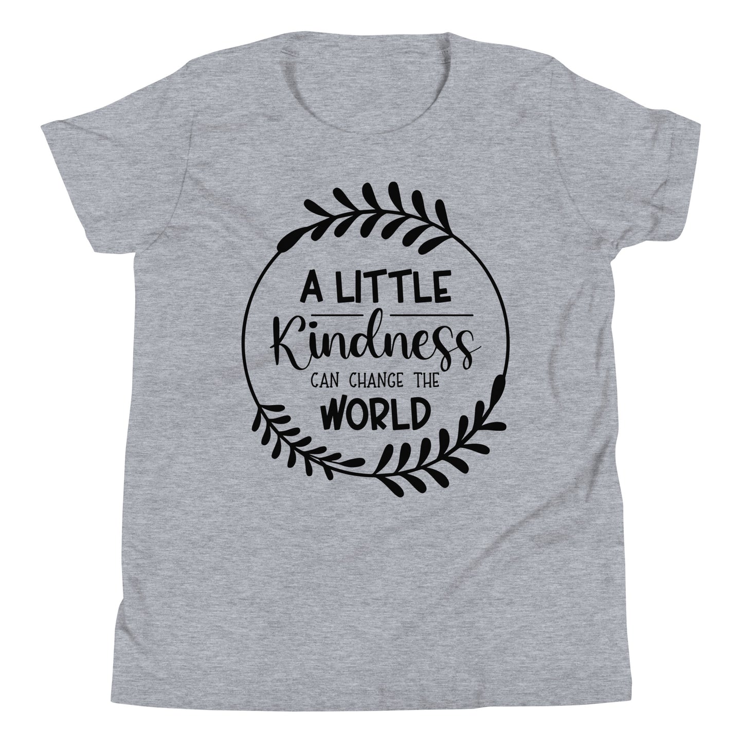 Kindness Can Change The World Quality Cotton Bella Canvas Youth T-Shirt
