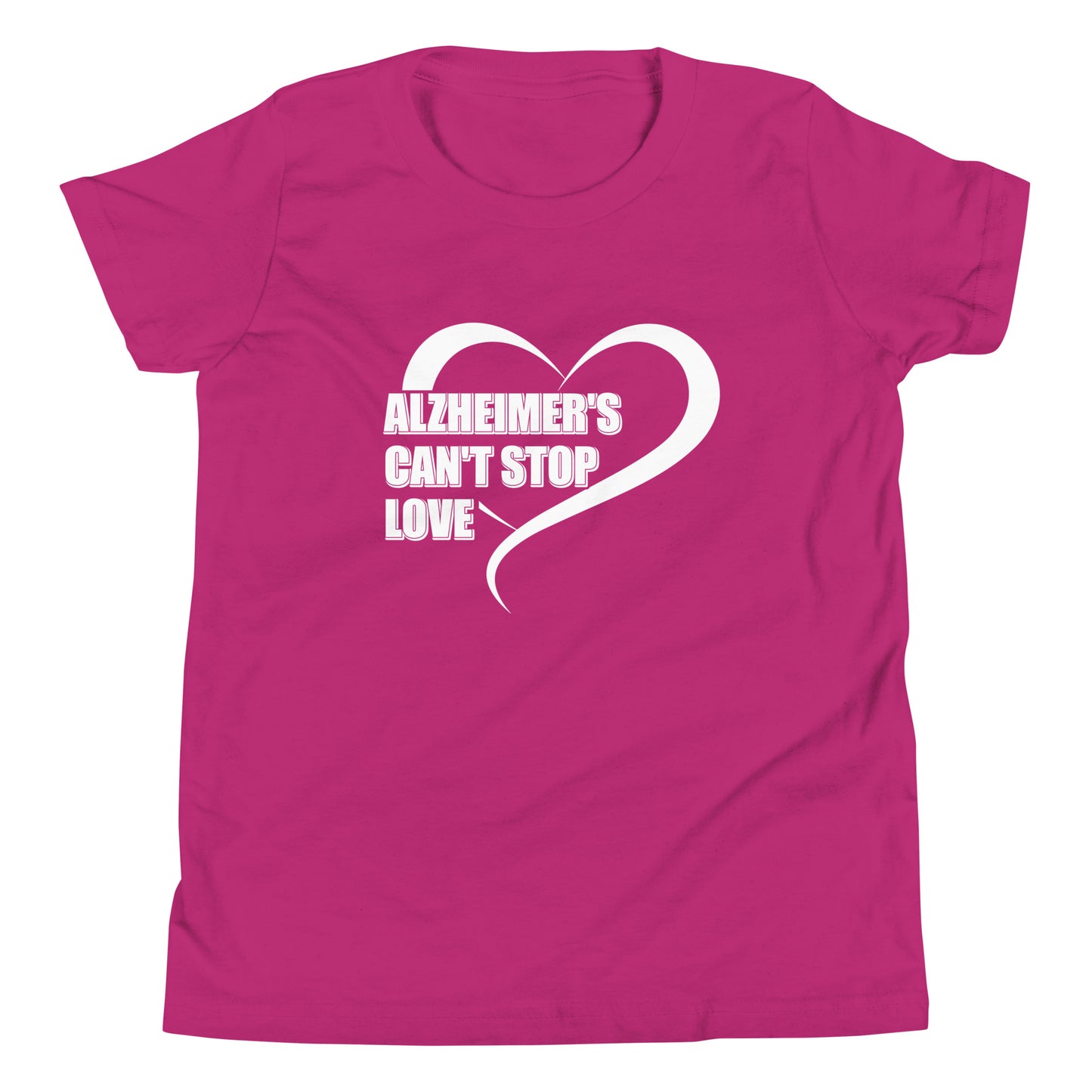 Alzheimer's Awareness Quality Cotton Bella Canvas Youth T-Shirt