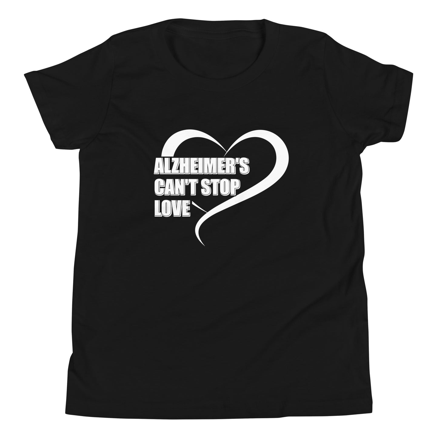 Alzheimer's Awareness Quality Cotton Bella Canvas Youth T-Shirt