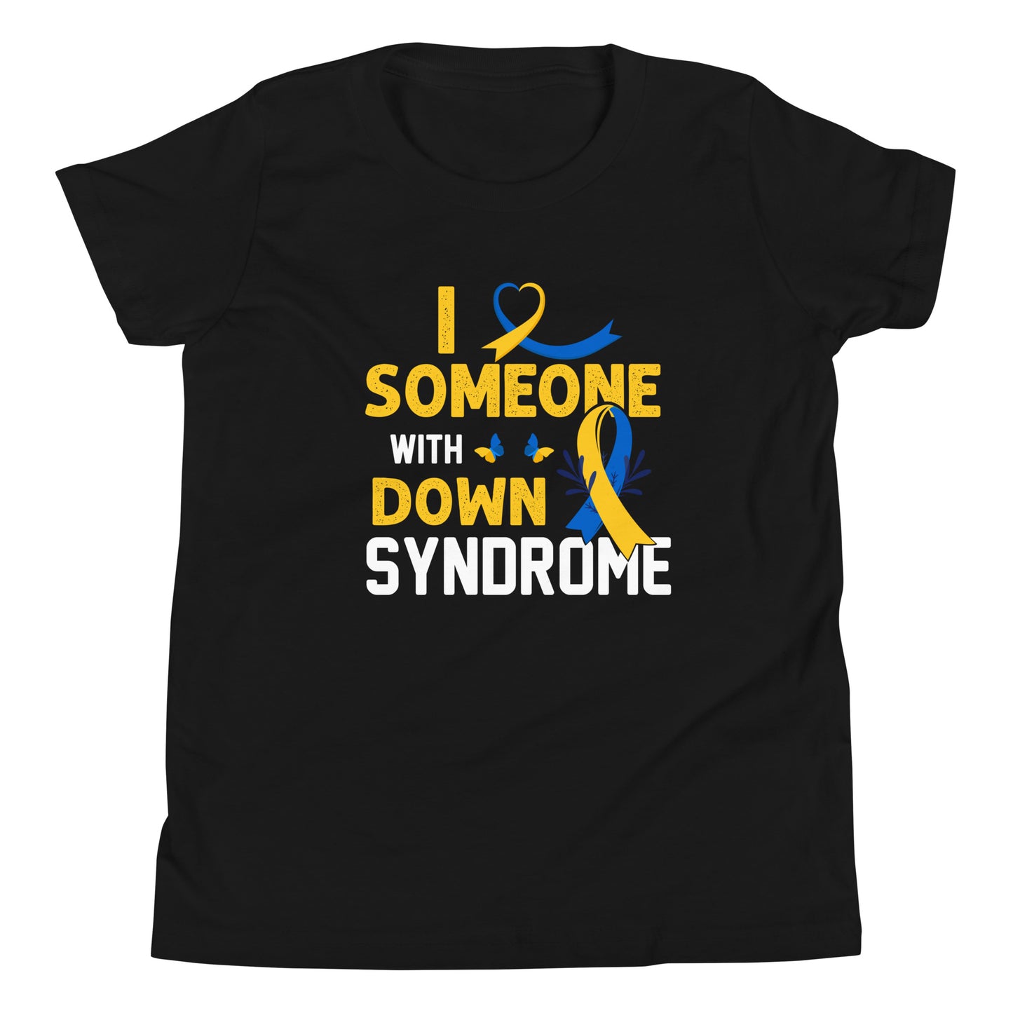 Down Syndrome Awareness Quality Cotton Bella Canvas Youth T-Shirt