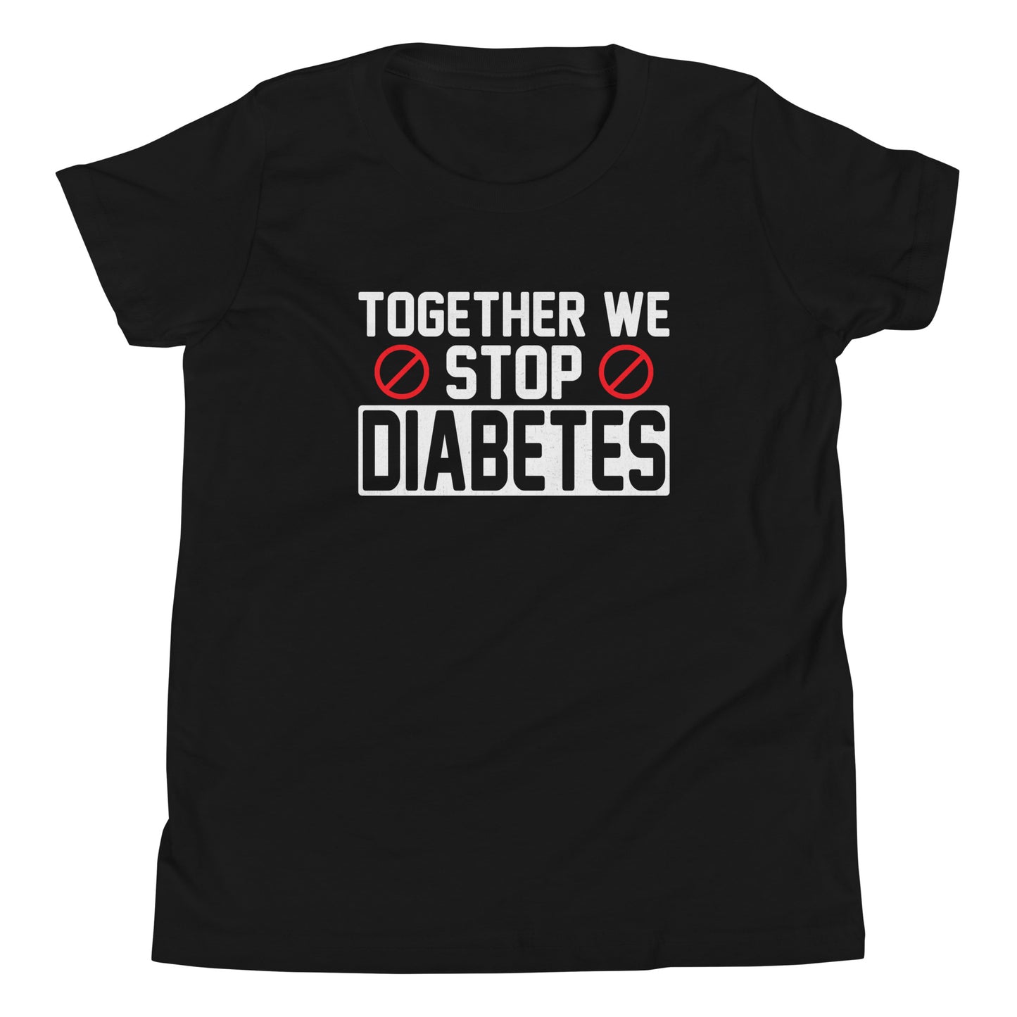 Diabetes Awareness Quality Cotton Bella Canvas Youth T-Shirt