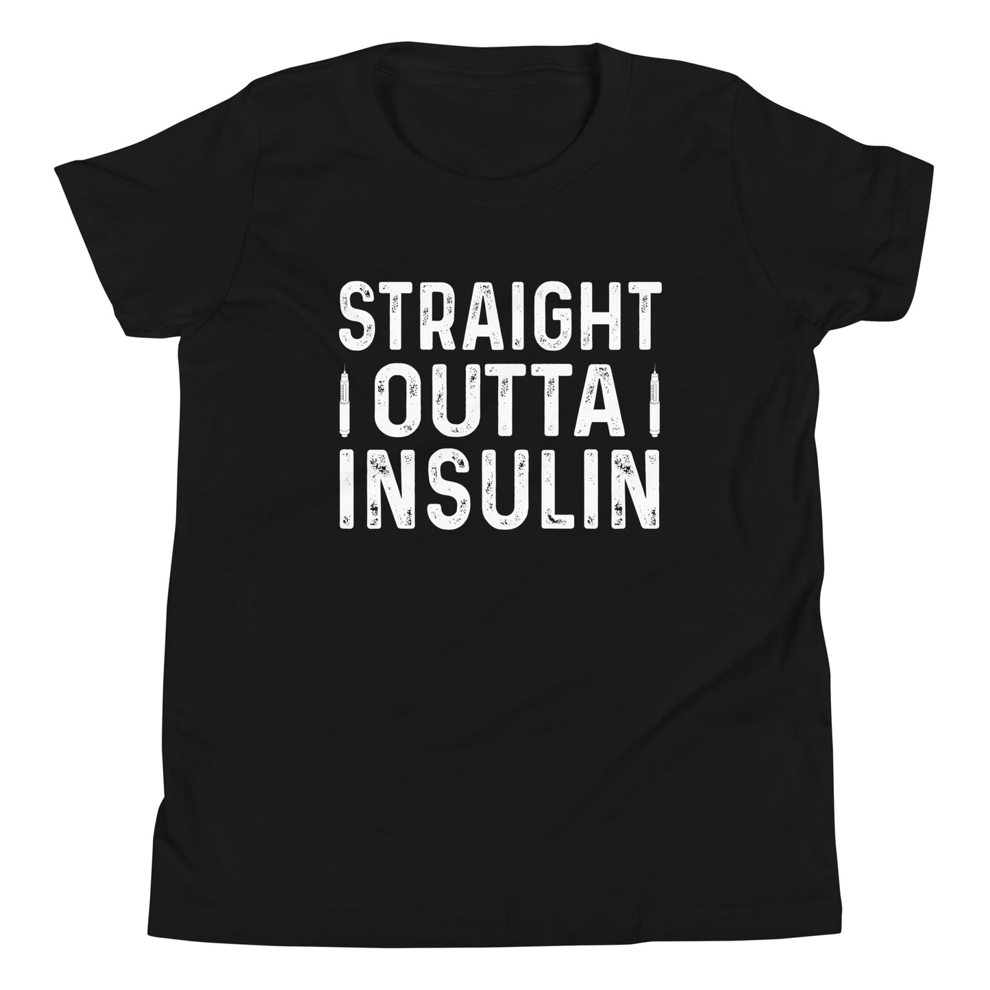Diabetes Awareness Quality Cotton Bella Canvas Youth T-Shirt