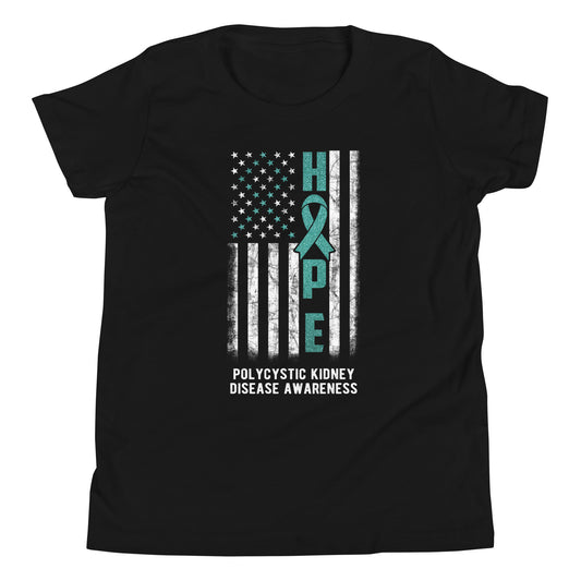 Kidney Awareness Quality Cotton Bella Canvas Youth T-Shirt
