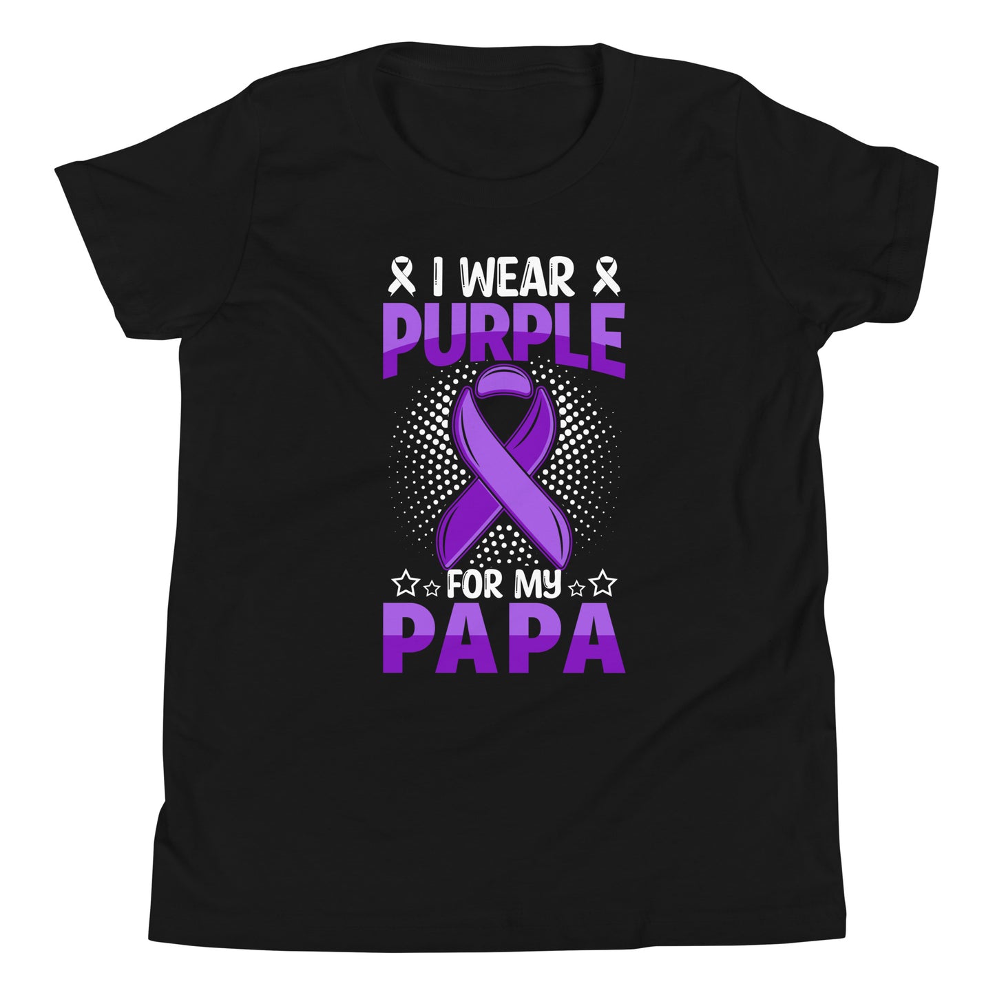 Alzheimer's Awareness Quality Cotton Bella Canvas Youth T-Shirt