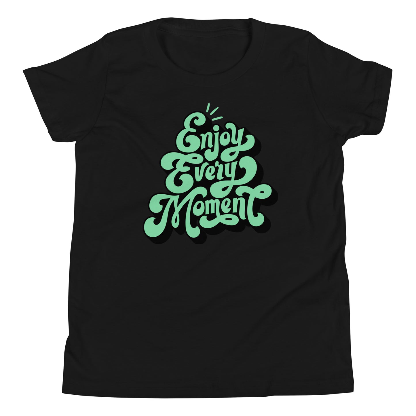 Enjoy Every Moment Quality Cotton Bella Canvas Youth T-Shirt
