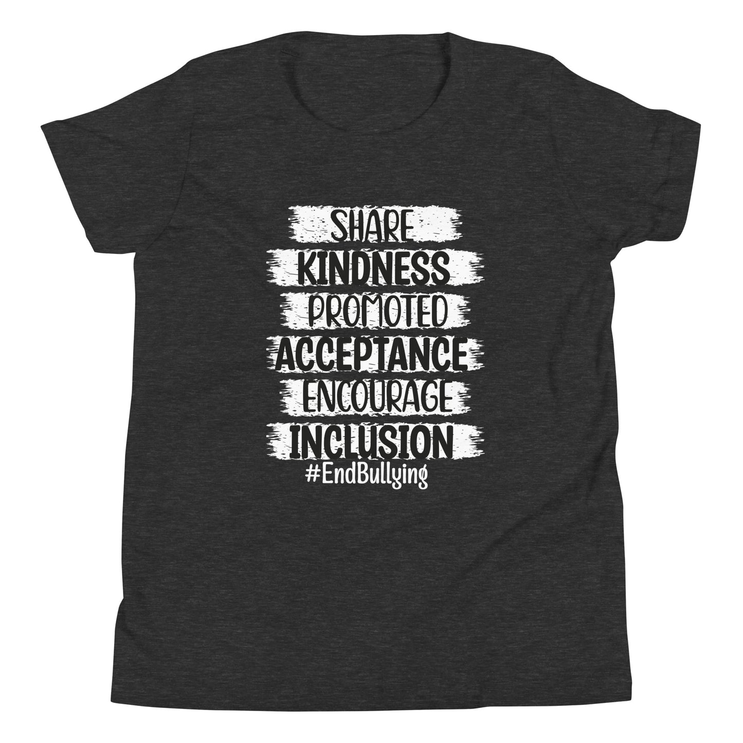 #End Bullying Quality Cotton Bella Canvas Youth T-Shirt
