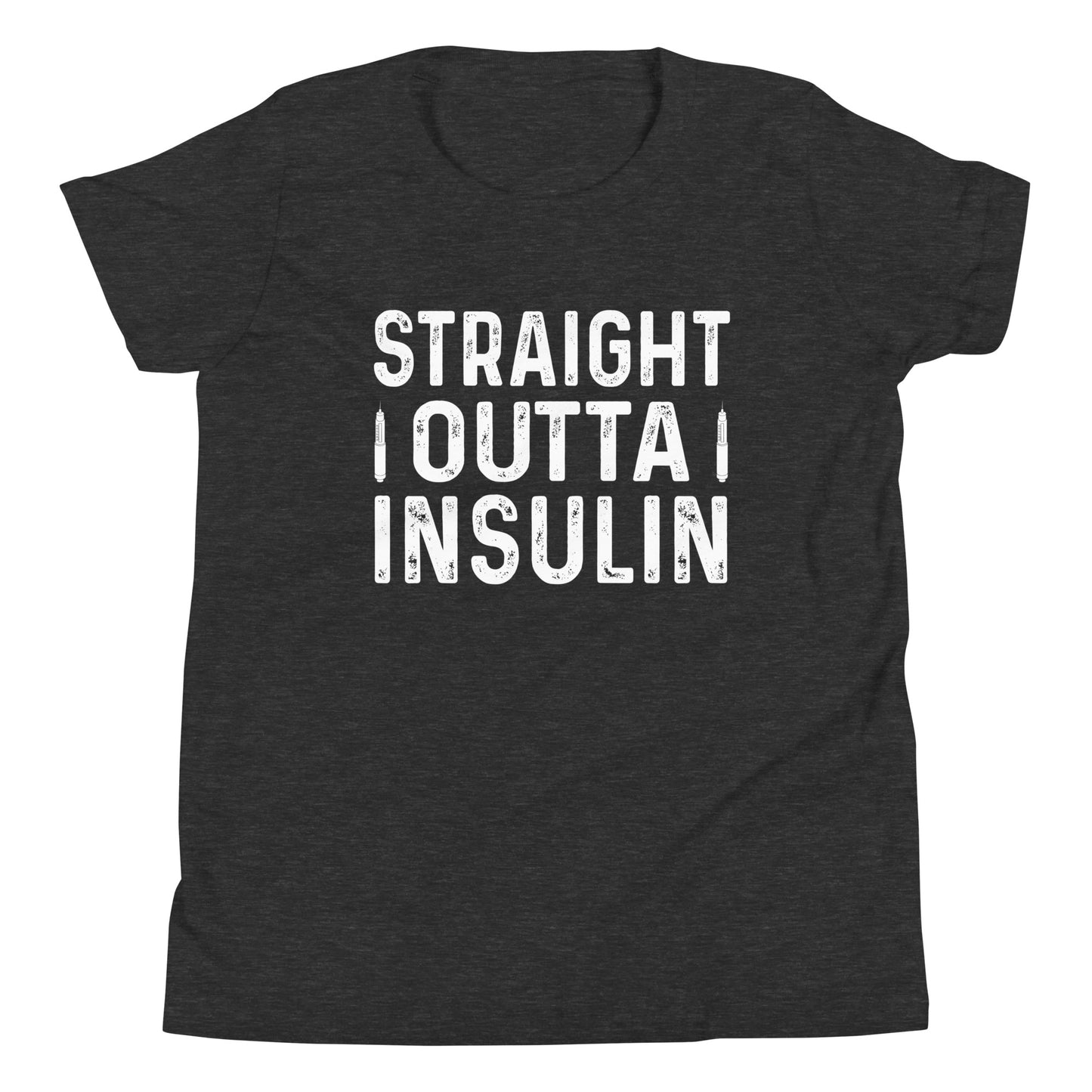 Diabetes Awareness Quality Cotton Bella Canvas Youth T-Shirt