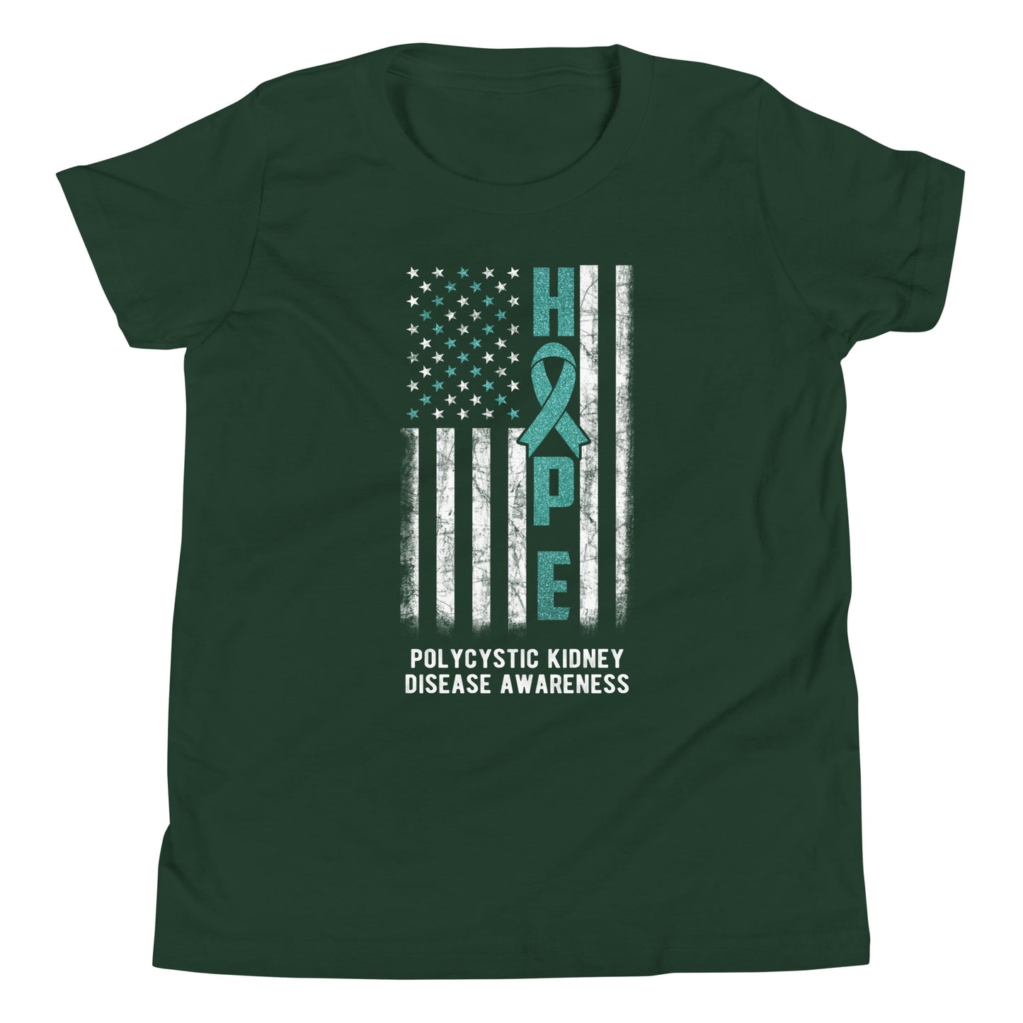 Kidney Awareness Quality Cotton Bella Canvas Youth T-Shirt