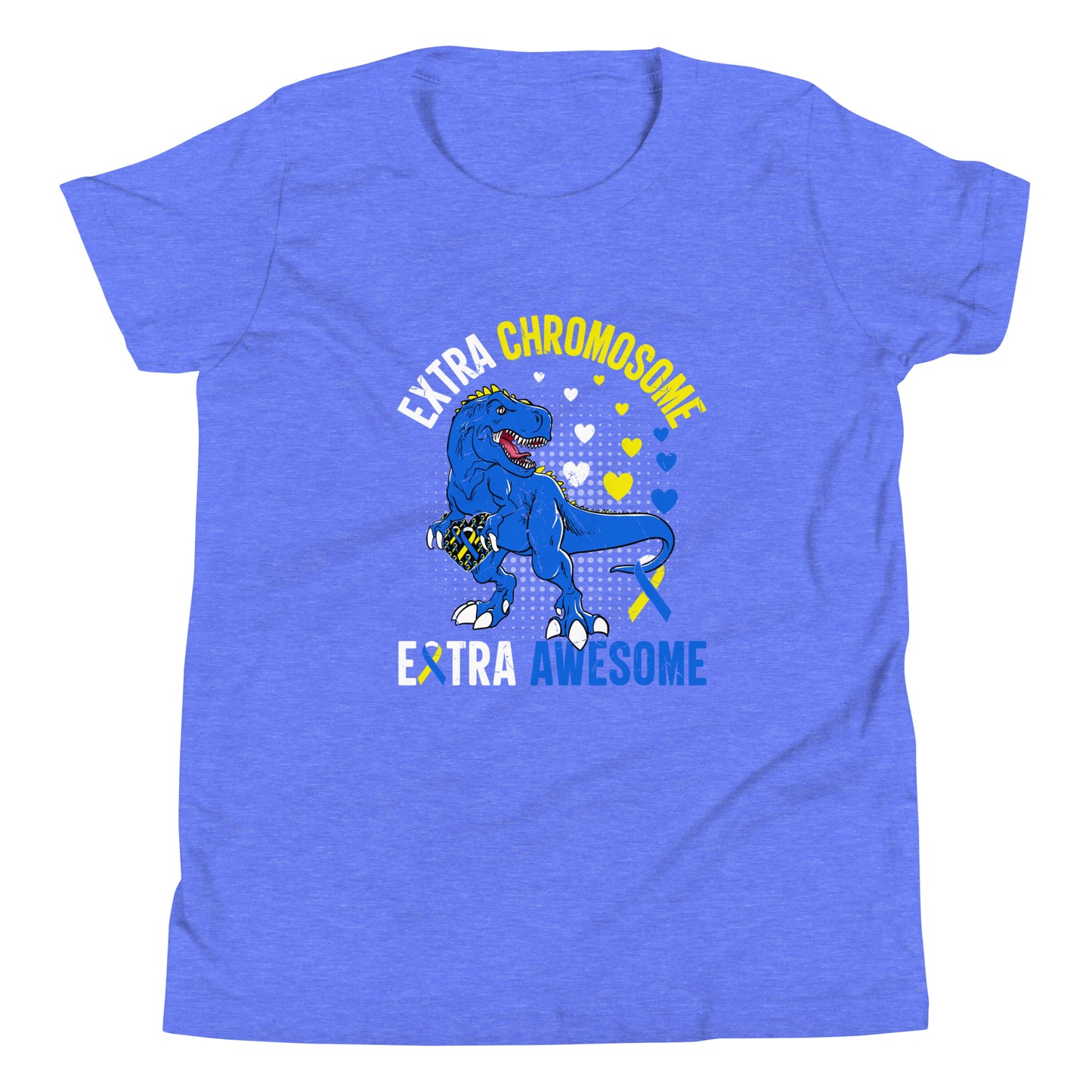 Down Syndrome Awareness Quality Cotton Bella Canvas Youth T-Shirt