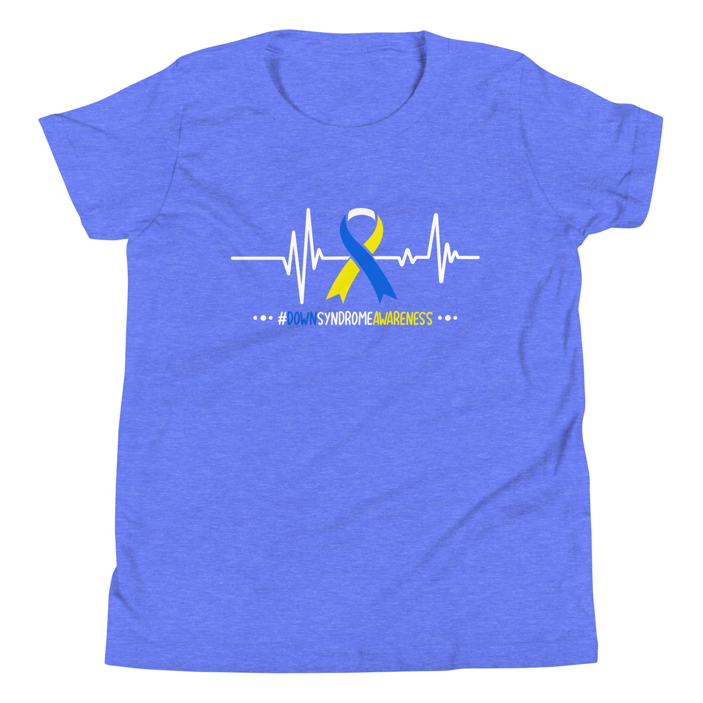 Down Syndrome Awareness Quality Cotton Bella Canvas Youth T-Shirt