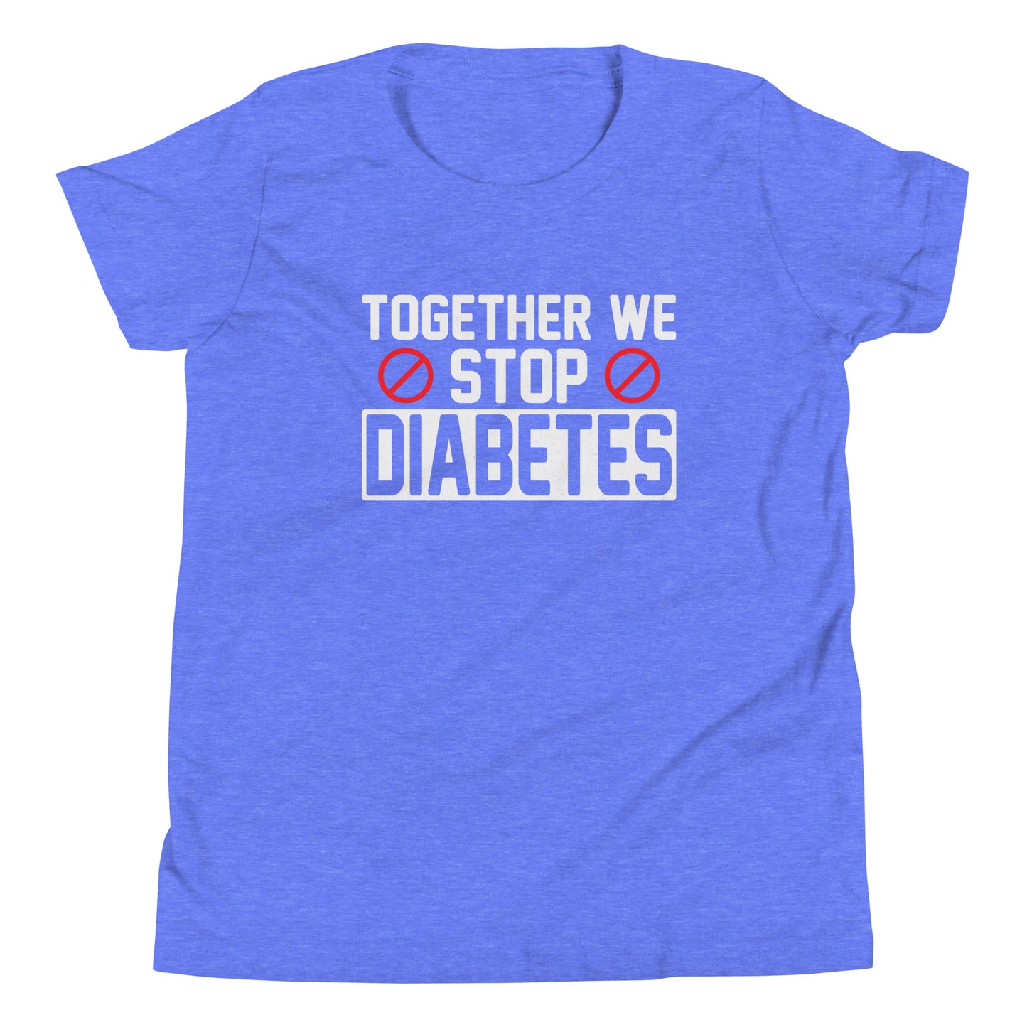 Diabetes Awareness Quality Cotton Bella Canvas Youth T-Shirt