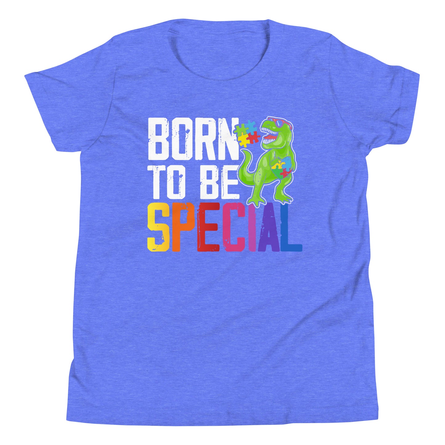 Autism Acceptance Together Quality Cotton Bella Canvas Youth T-Shirt