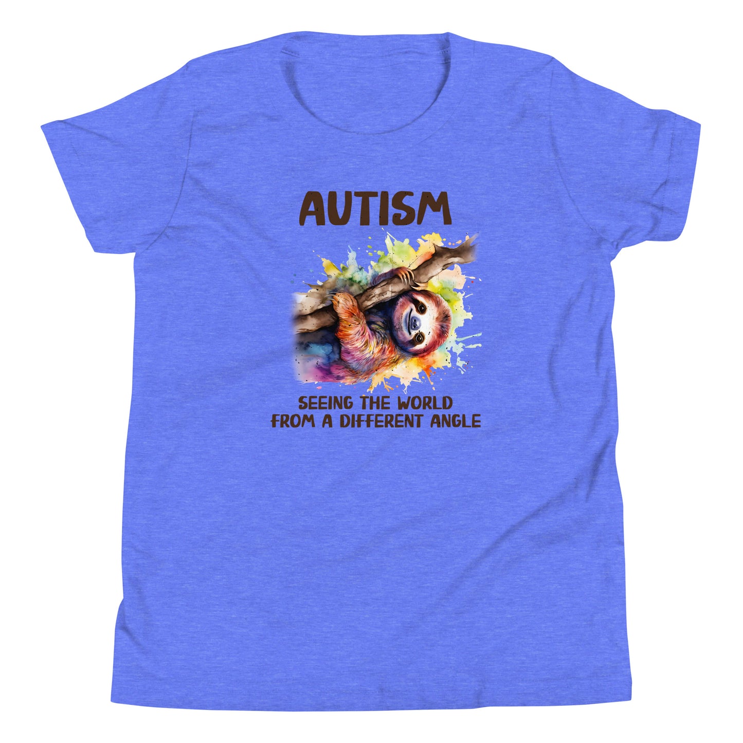 Autism Acceptance Together Quality Cotton Bella Canvas Youth T-Shirt