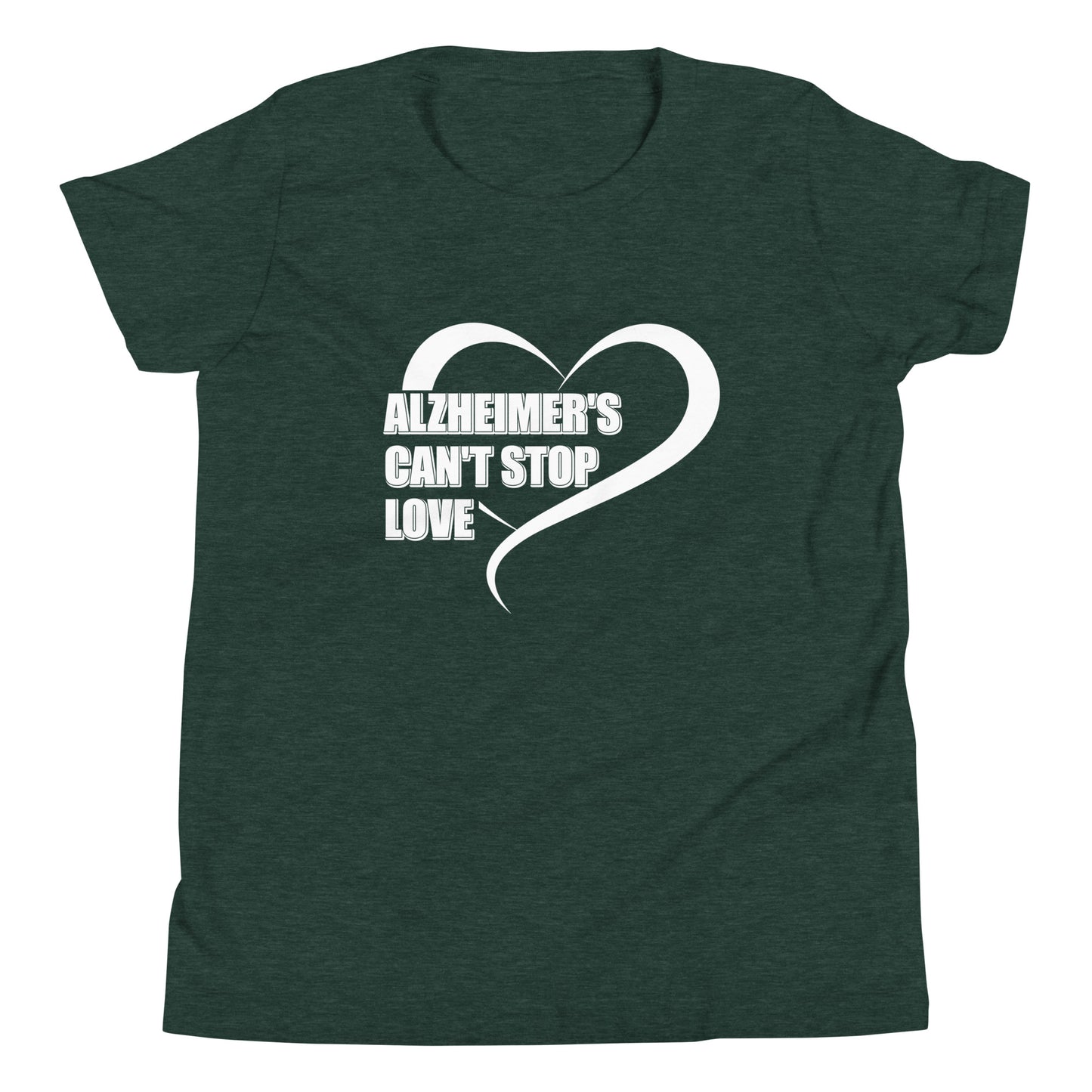 Alzheimer's Awareness Quality Cotton Bella Canvas Youth T-Shirt