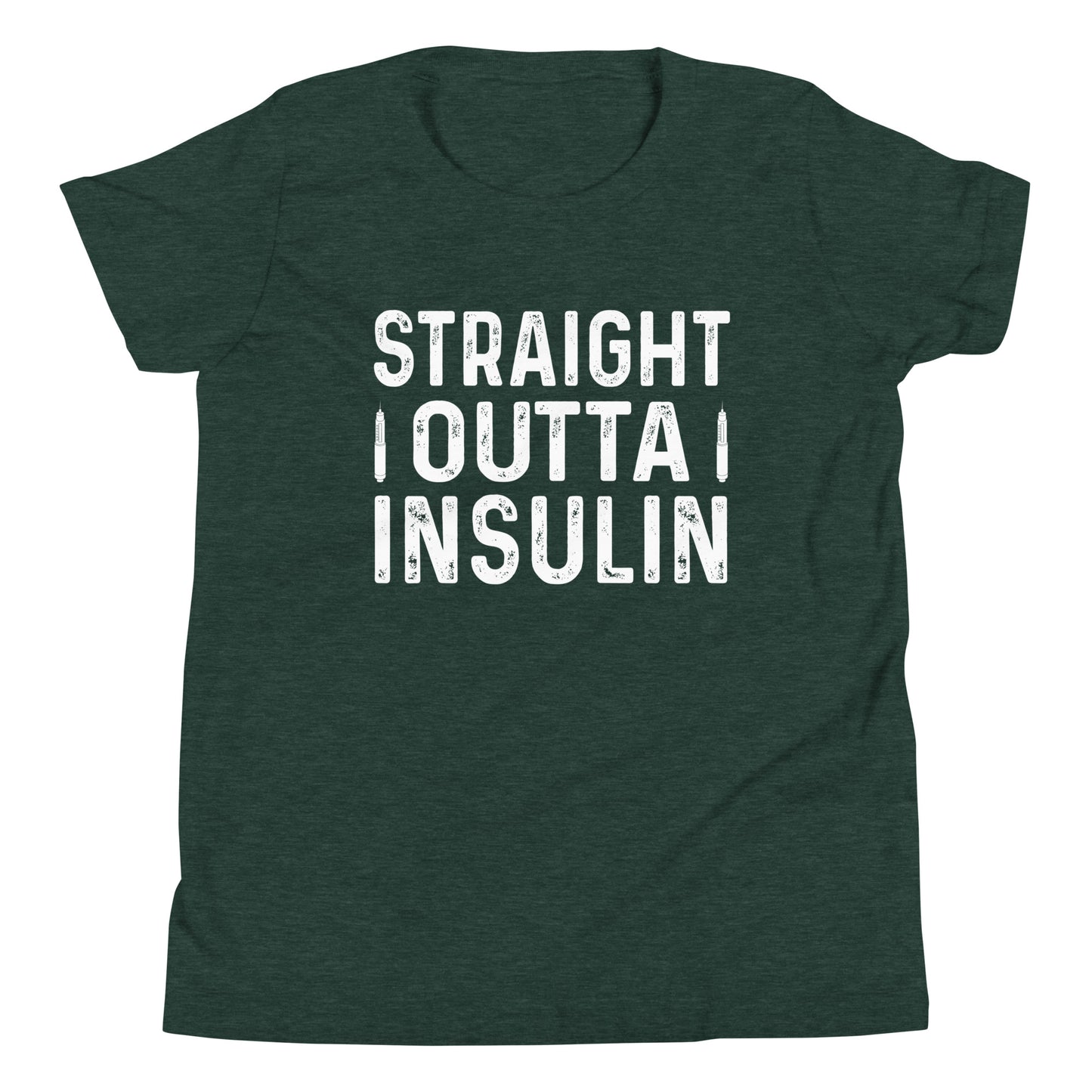 Diabetes Awareness Quality Cotton Bella Canvas Youth T-Shirt
