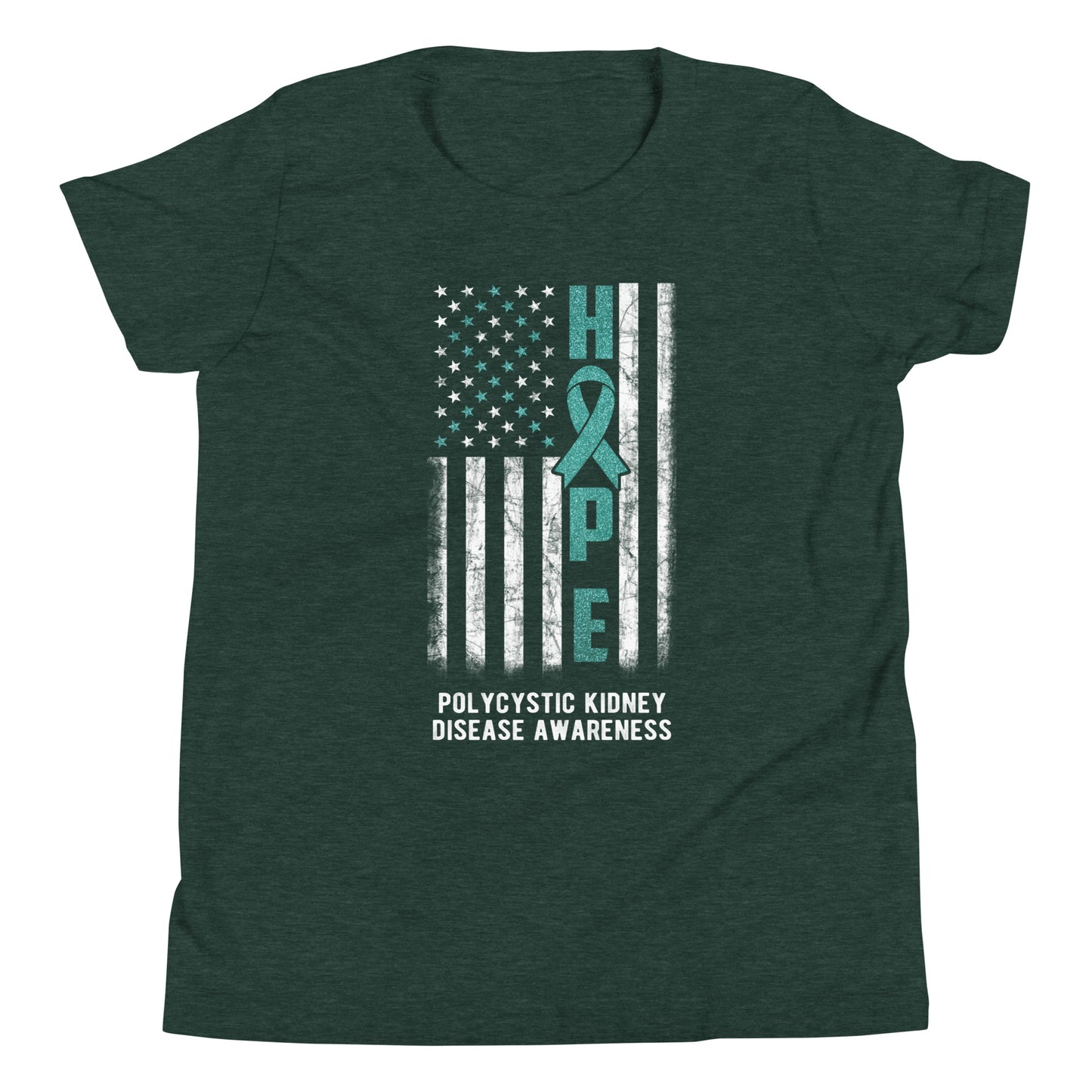 Kidney Awareness Quality Cotton Bella Canvas Youth T-Shirt