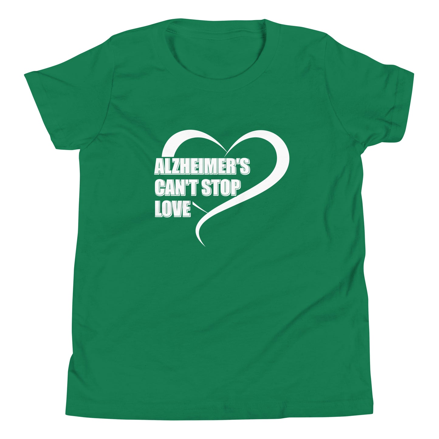 Alzheimer's Awareness Quality Cotton Bella Canvas Youth T-Shirt