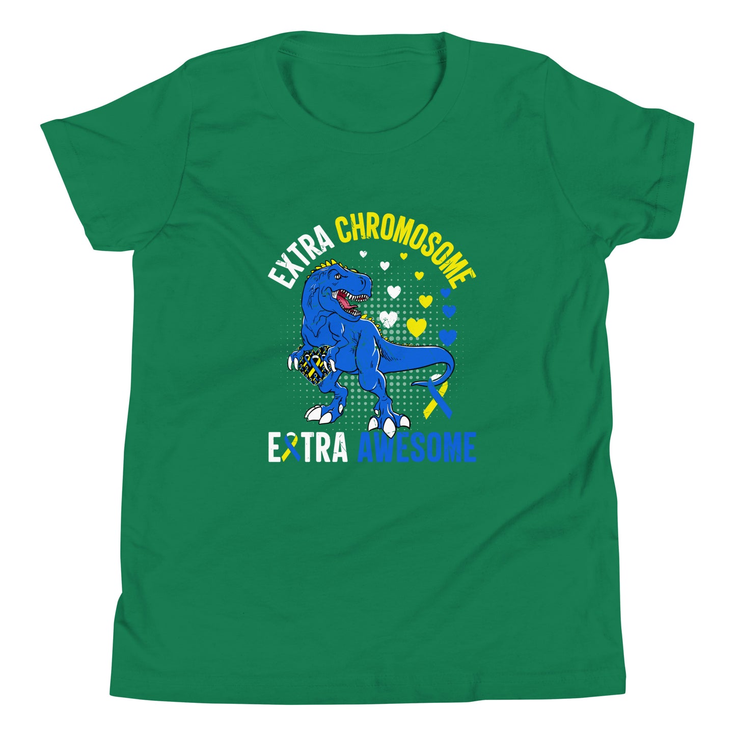 Down Syndrome Awareness Quality Cotton Bella Canvas Youth T-Shirt