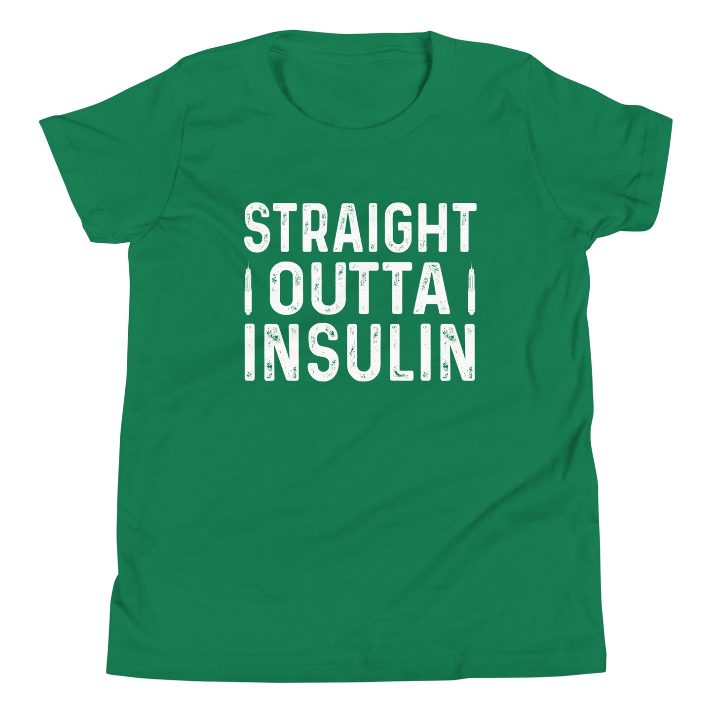 Diabetes Awareness Quality Cotton Bella Canvas Youth T-Shirt