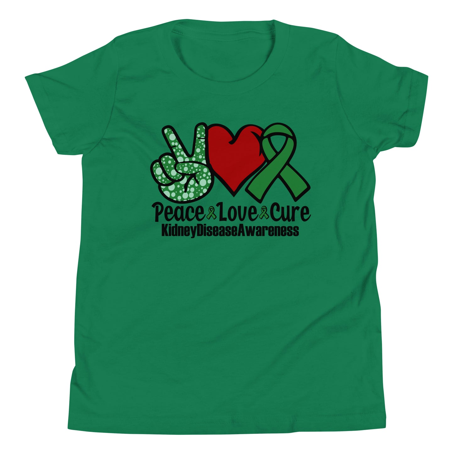 Kidney Awareness Quality Cotton Bella Canvas Youth T-Shirt