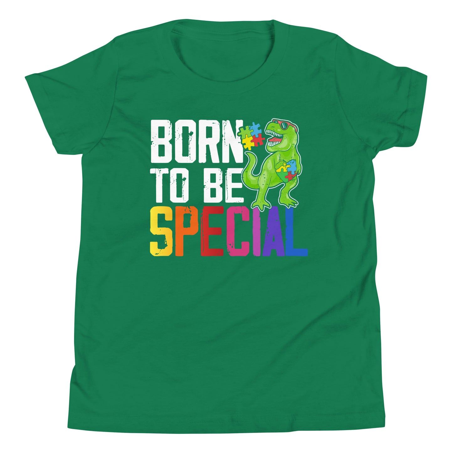 Autism Acceptance Together Quality Cotton Bella Canvas Youth T-Shirt