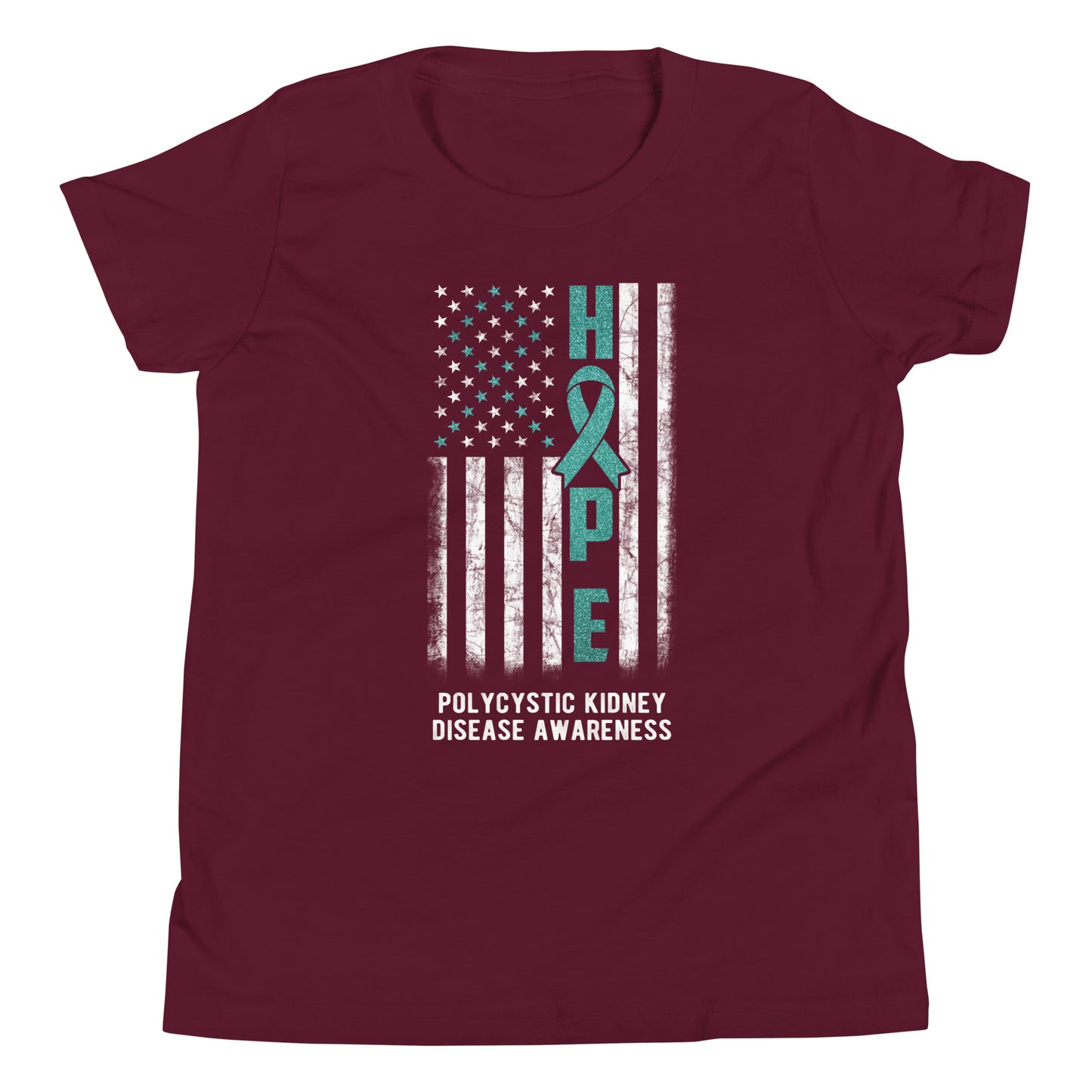 Kidney Awareness Quality Cotton Bella Canvas Youth T-Shirt