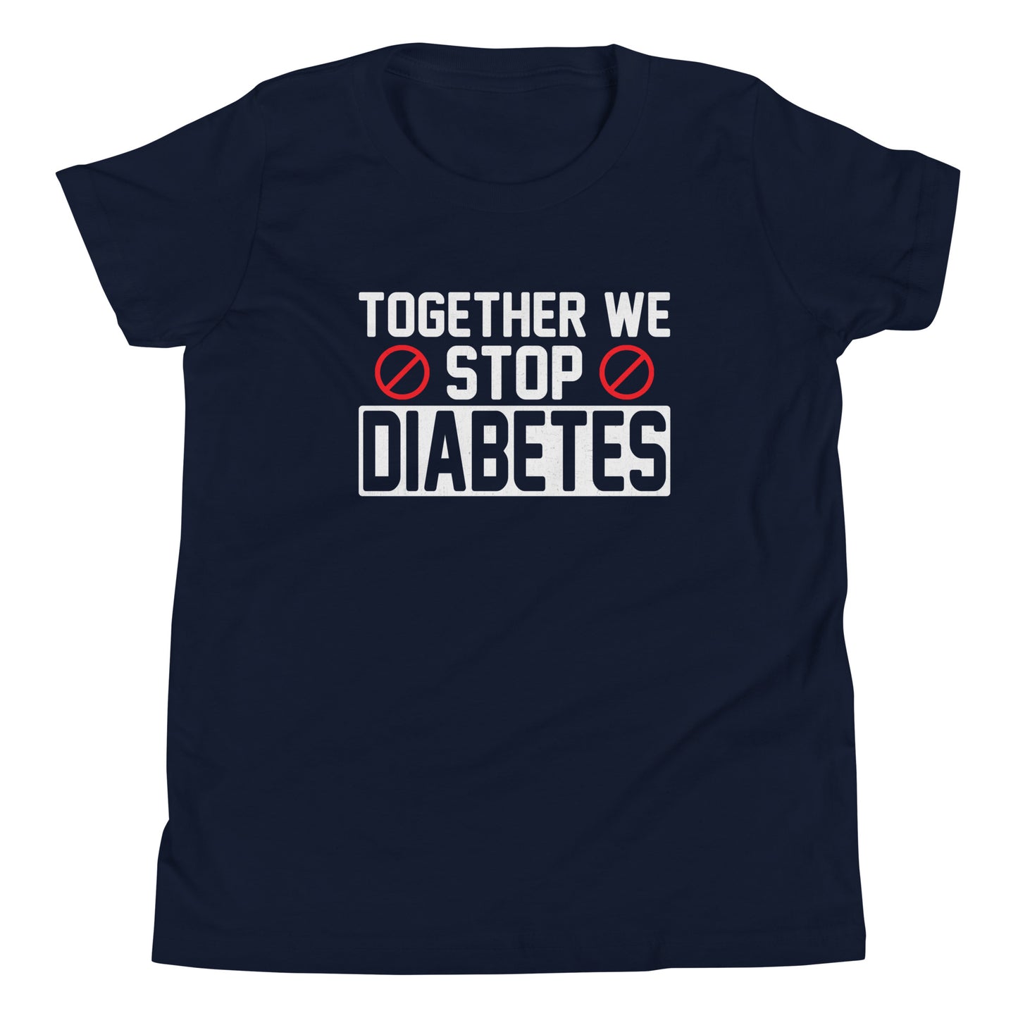 Diabetes Awareness Quality Cotton Bella Canvas Youth T-Shirt