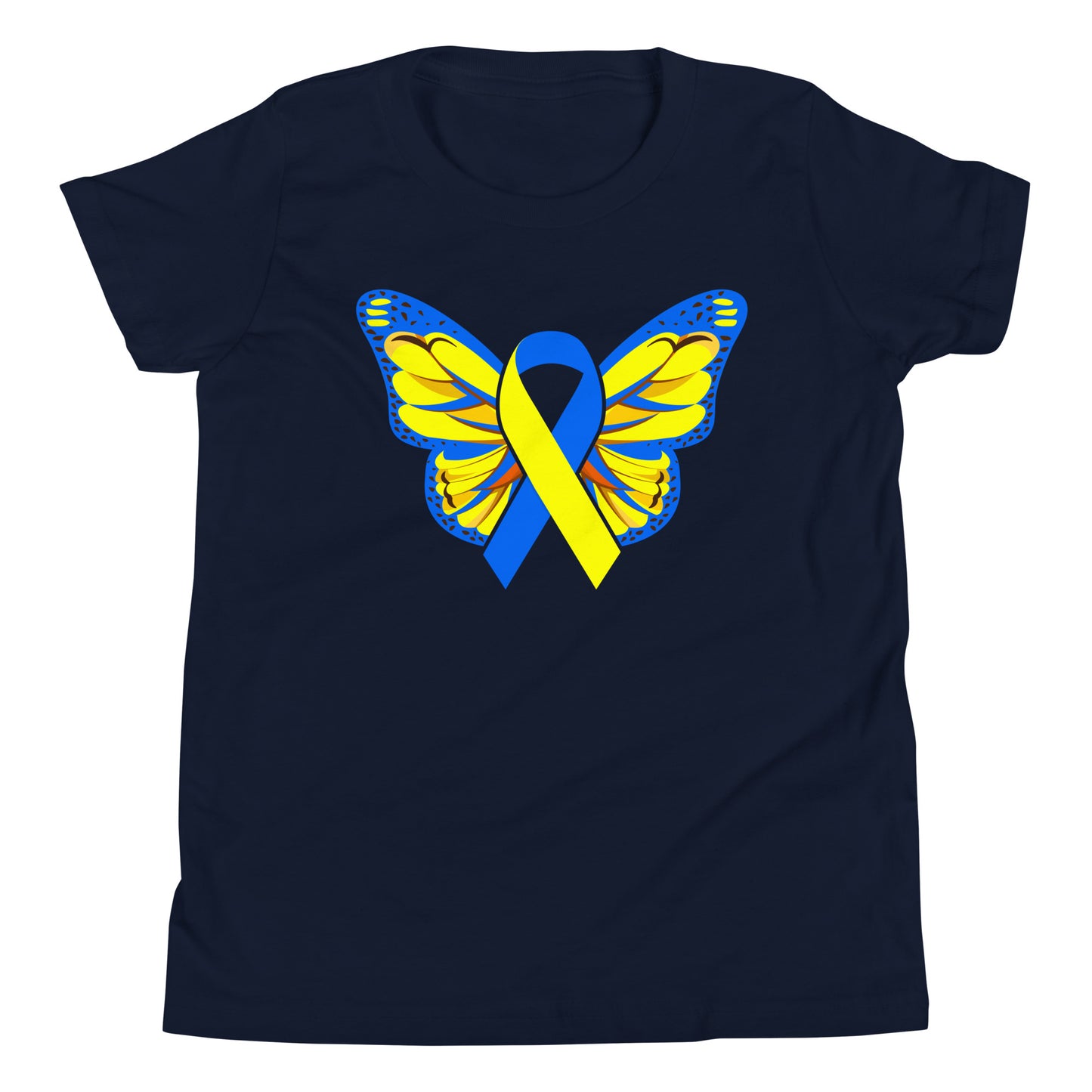 Down Syndrome Awareness Quality Cotton Bella Canvas Youth T-Shirt