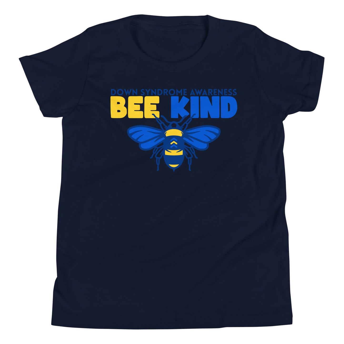 Down Syndrome Awareness Quality Cotton Bella Canvas Youth T-Shirt