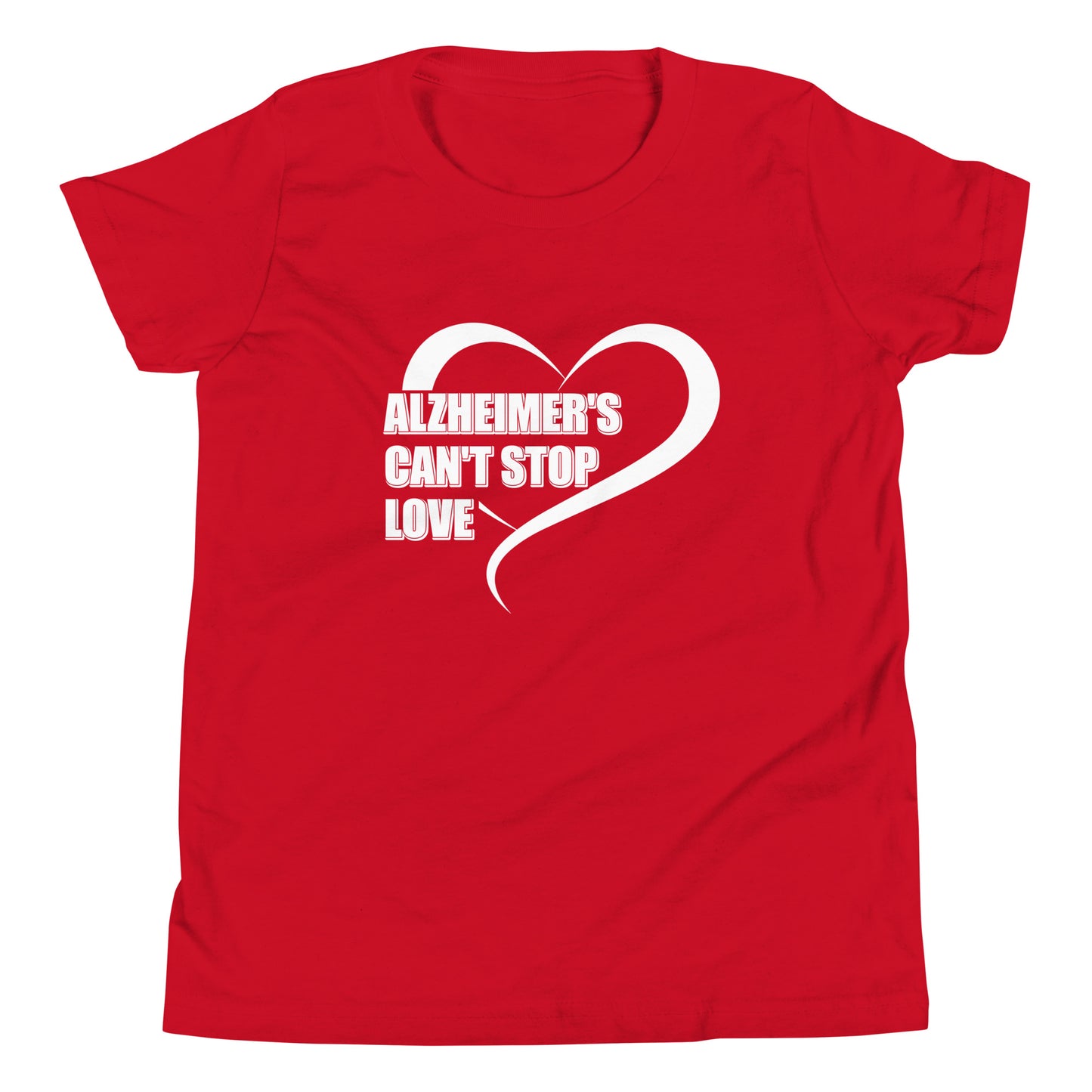 Alzheimer's Awareness Quality Cotton Bella Canvas Youth T-Shirt