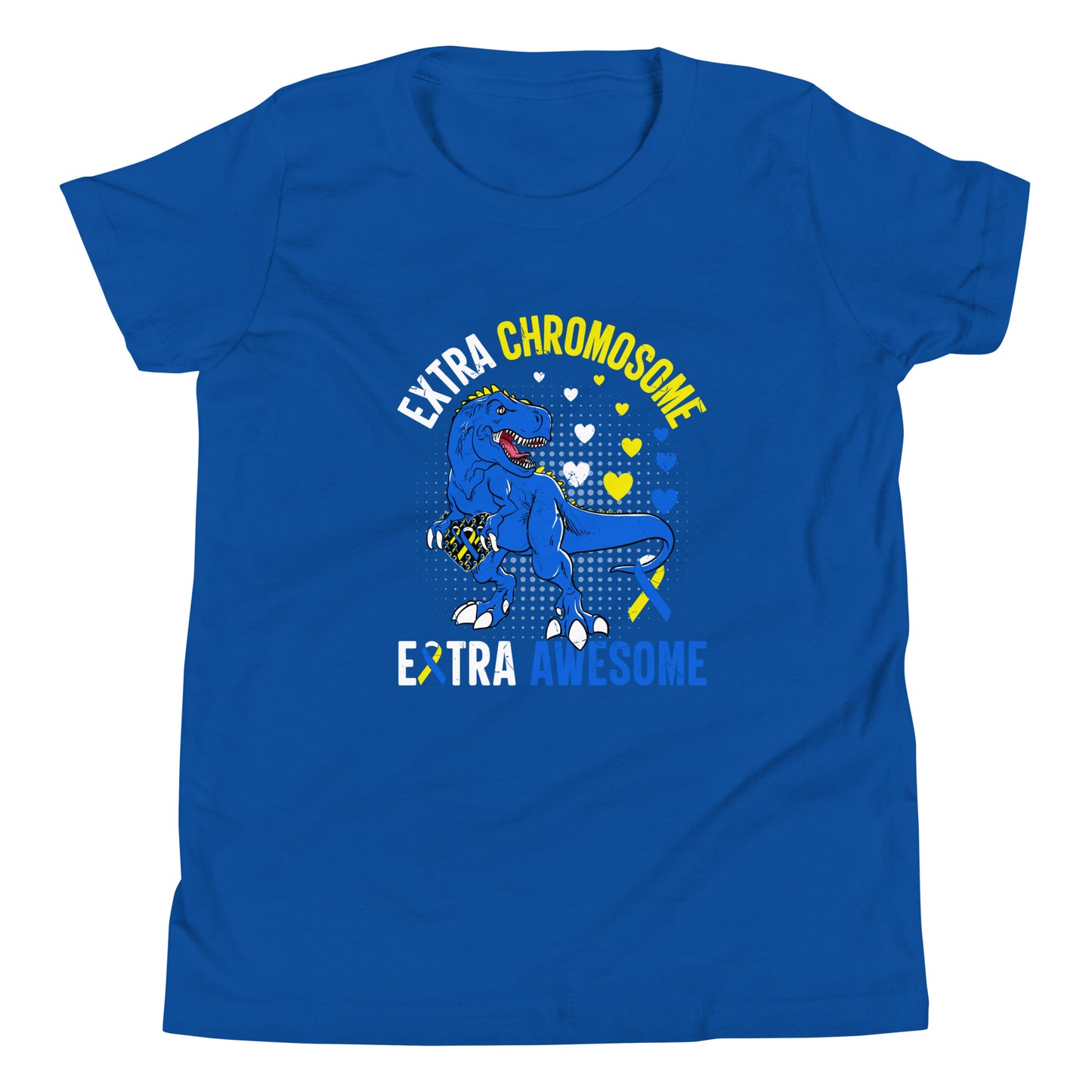 Down Syndrome Awareness Quality Cotton Bella Canvas Youth T-Shirt