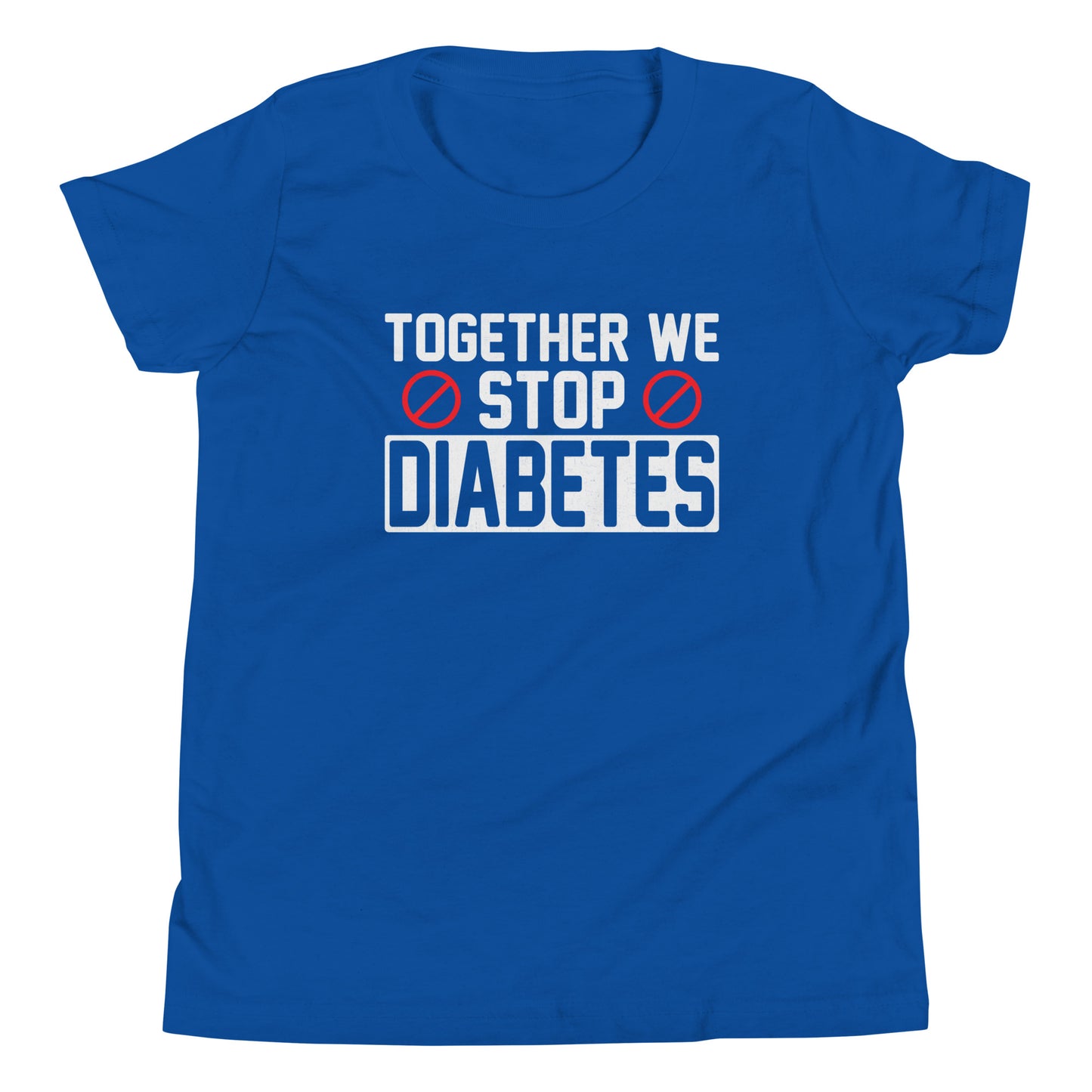 Diabetes Awareness Quality Cotton Bella Canvas Youth T-Shirt