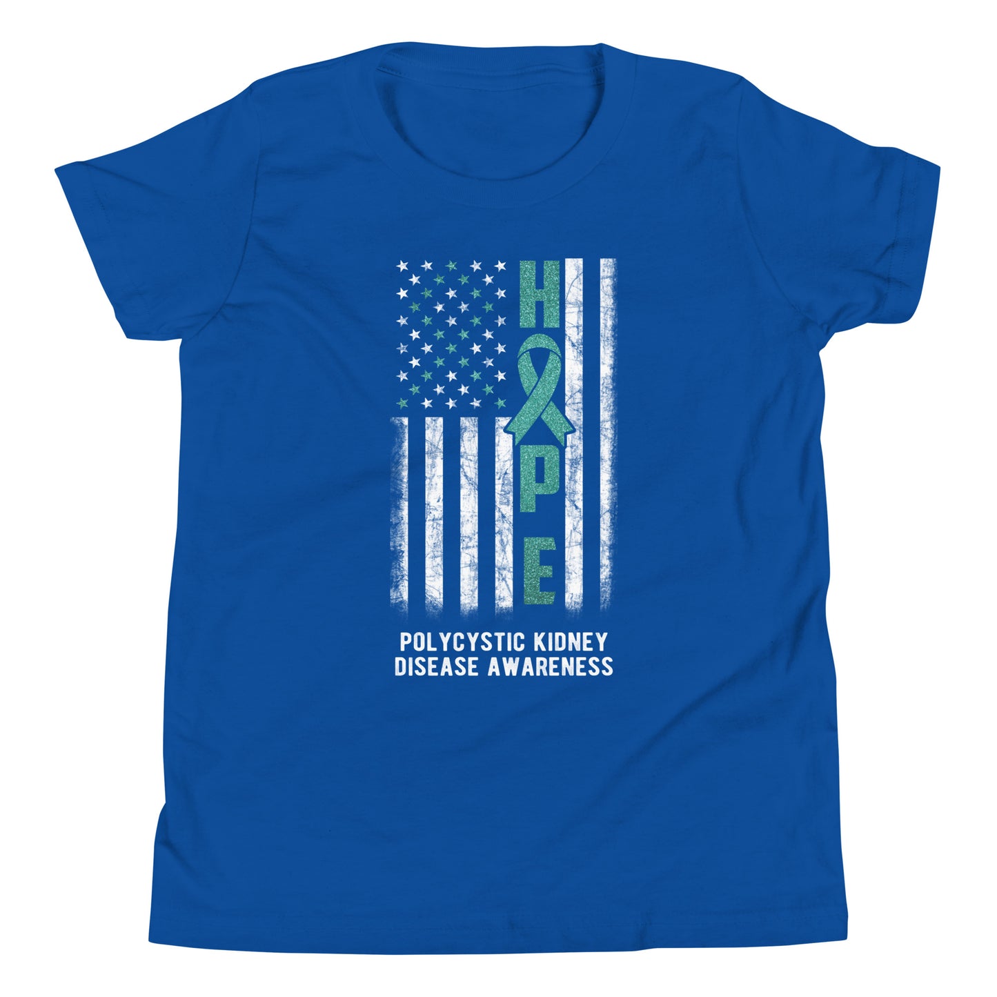 Kidney Awareness Quality Cotton Bella Canvas Youth T-Shirt