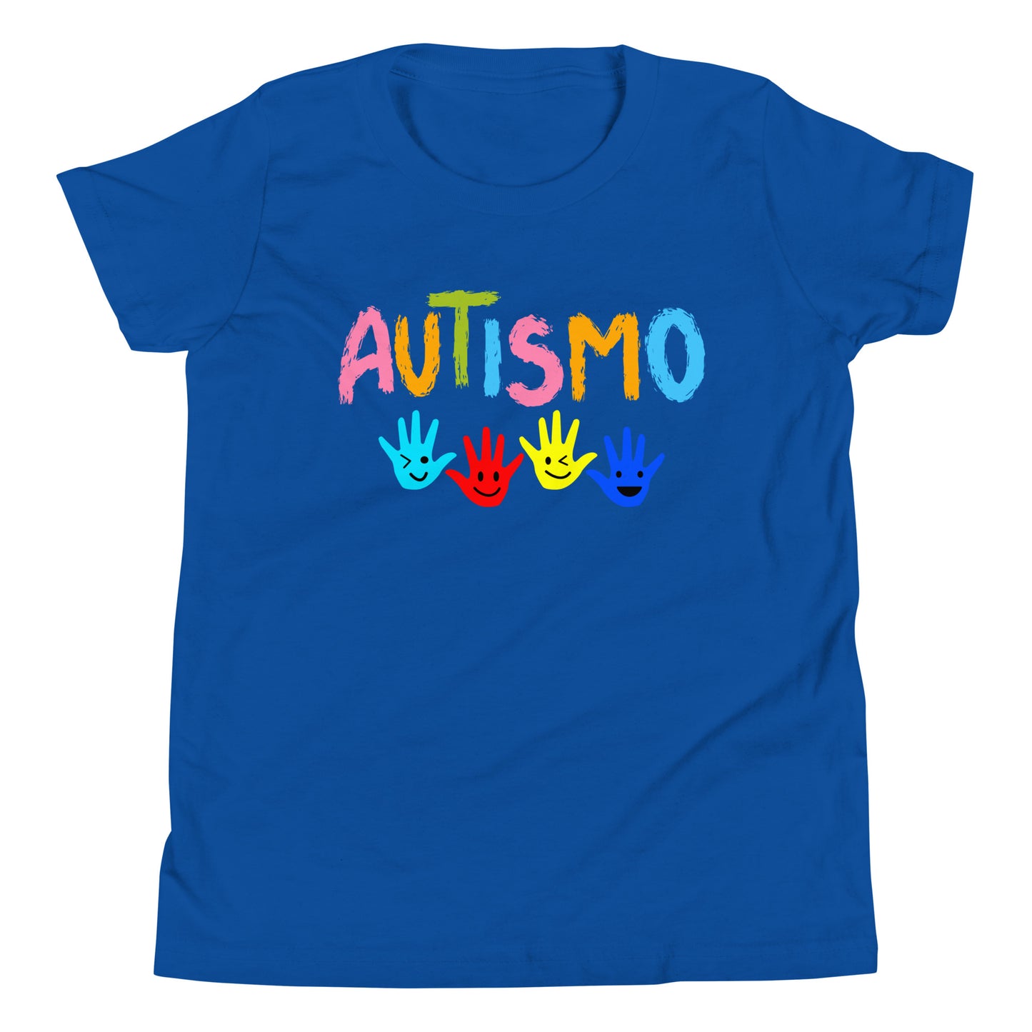 Autism Acceptance Together Quality Cotton Bella Canvas Youth T-Shirt