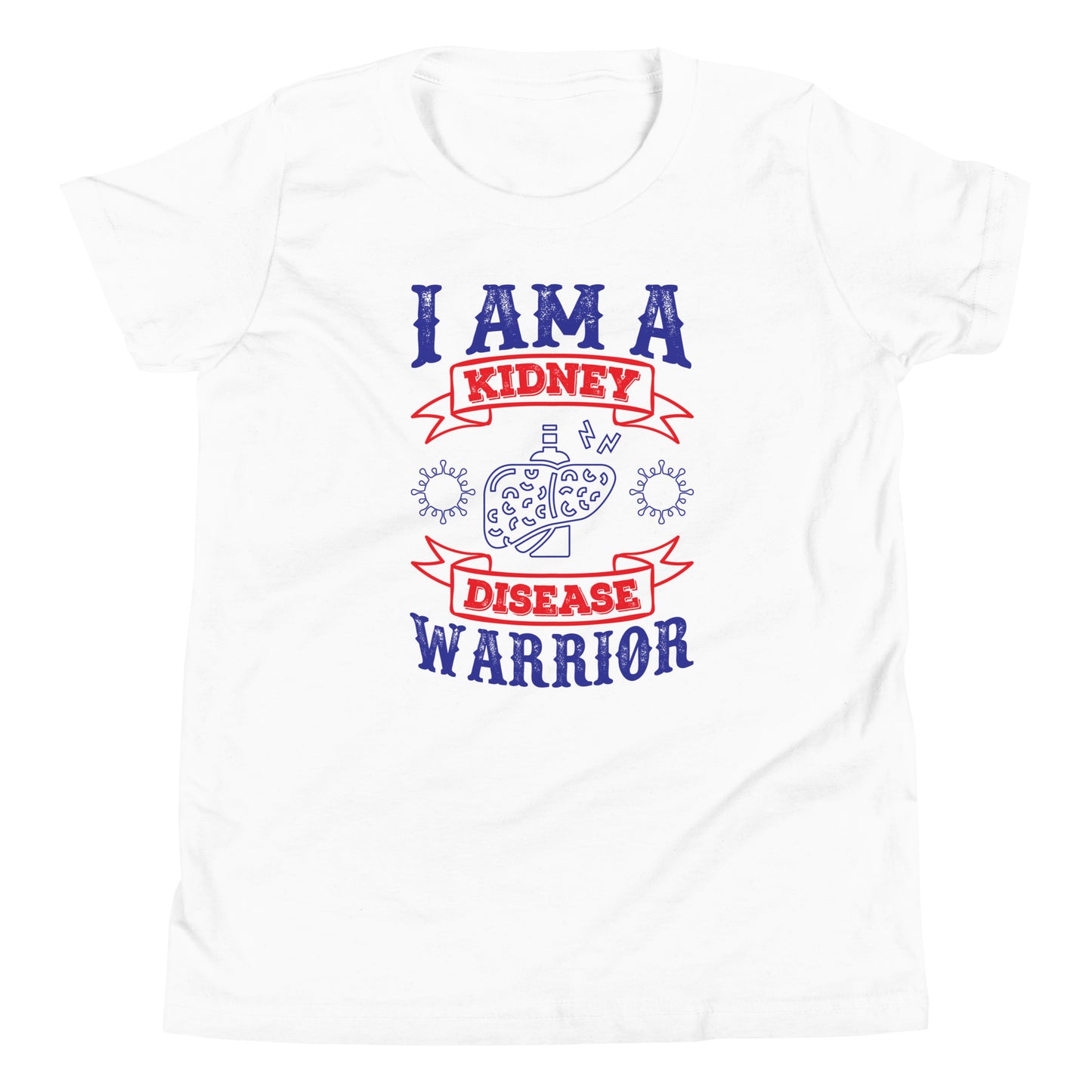 Kidney Awareness Quality Cotton Bella Canvas Youth T-Shirt