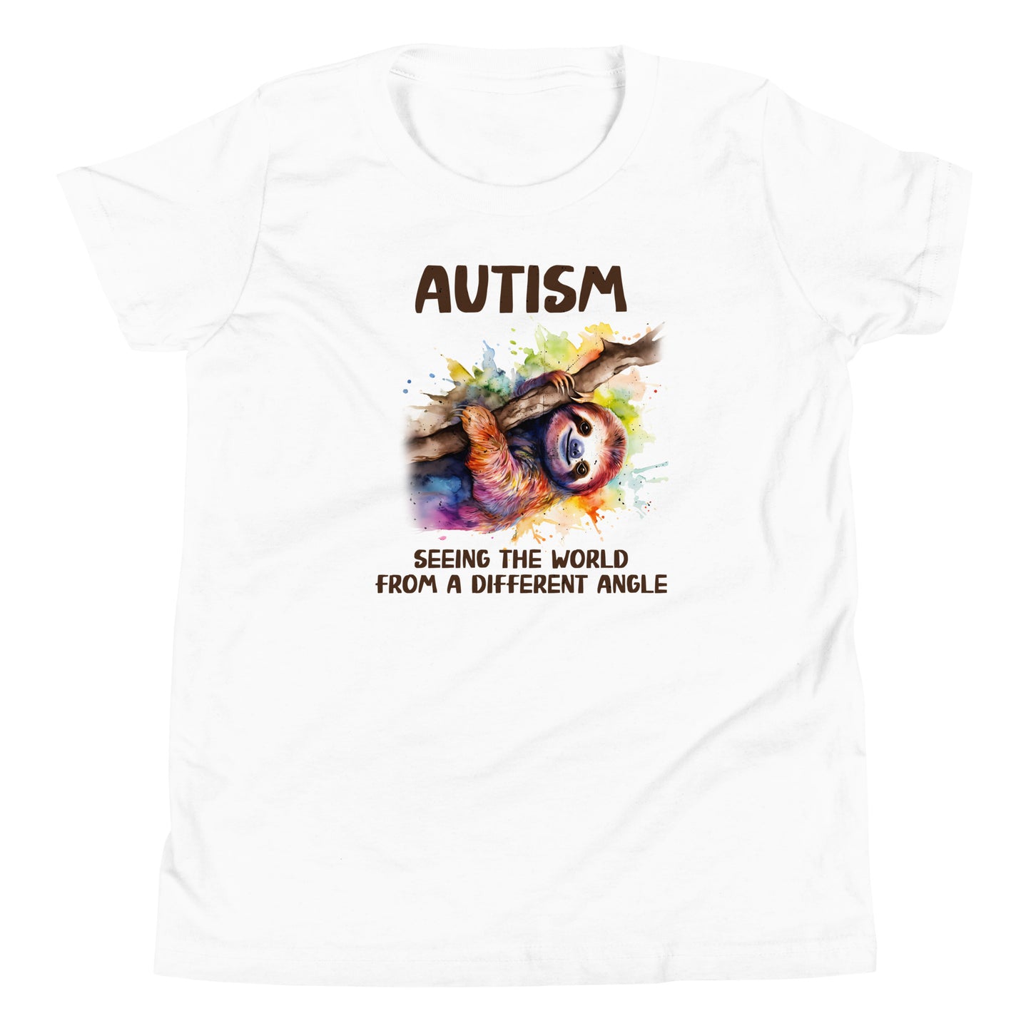 Autism Acceptance Together Quality Cotton Bella Canvas Youth T-Shirt