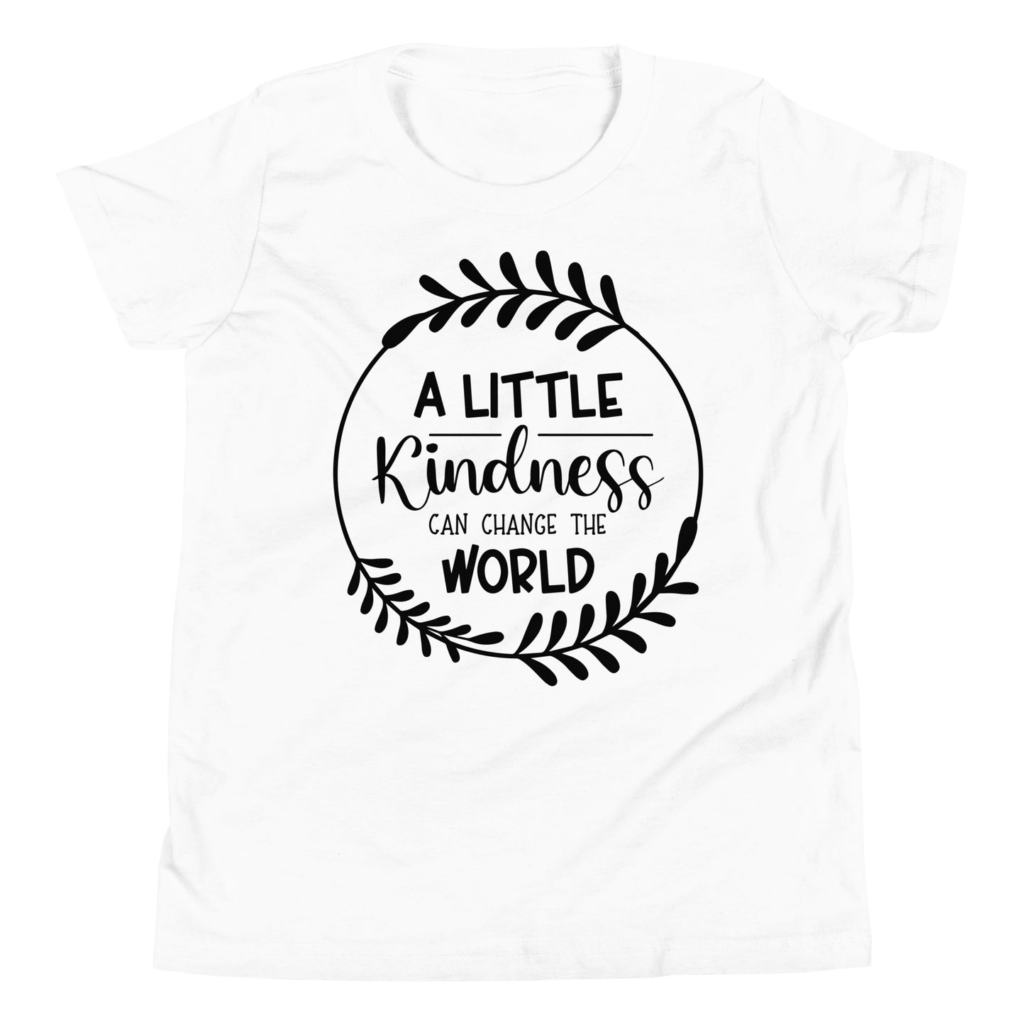 Kindness Can Change The World Quality Cotton Bella Canvas Youth T-Shirt