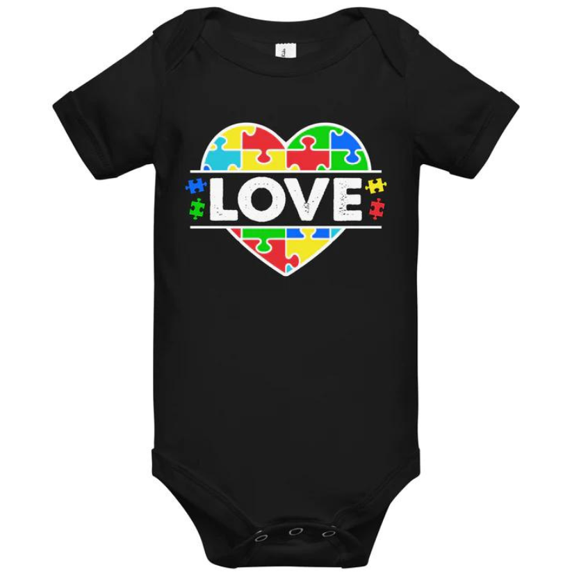 Autism Together Baby Shirt's and Onesie's