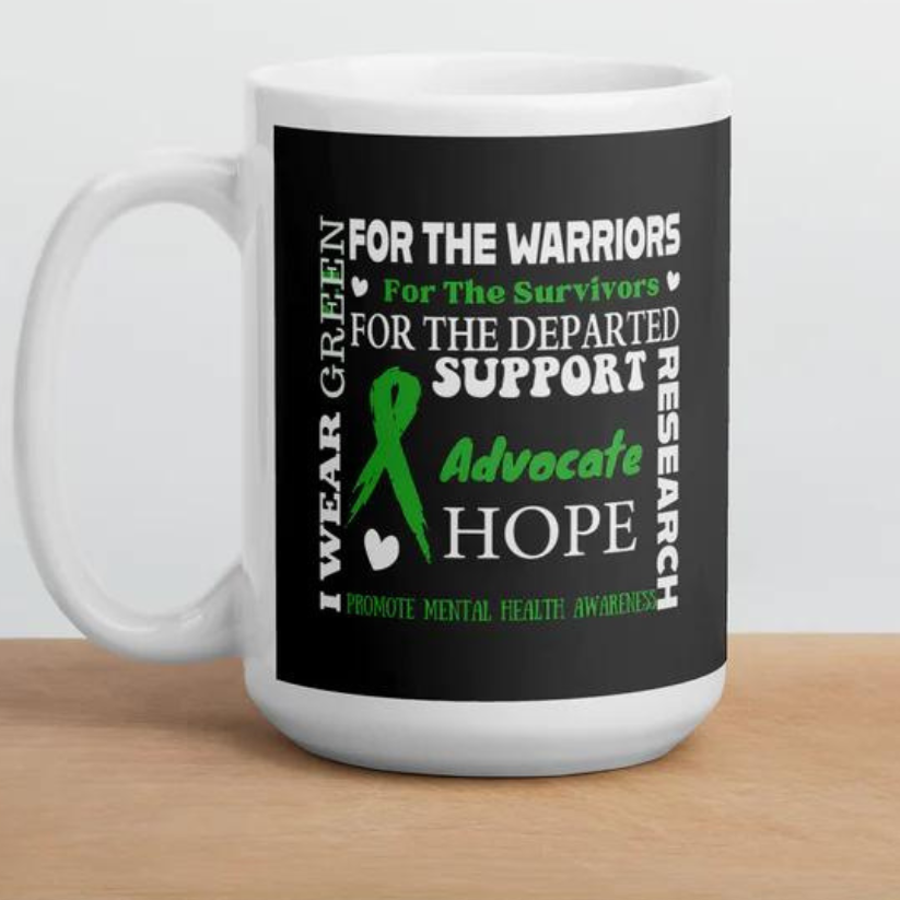 Mental Health and Self Care Awareness Mugs