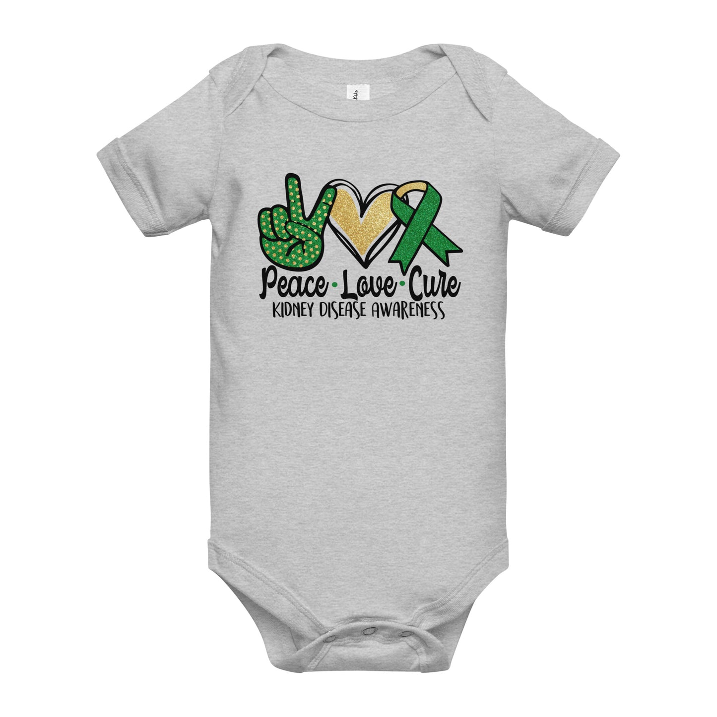 Kidney Awareness Quality Cotton Bella Canvas Baby Onesie