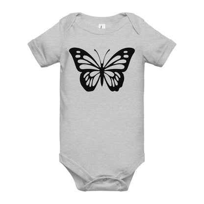 Positivity Butterfly Quality Cotton Bella Canvas Baby Onesie