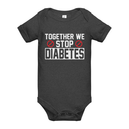 Diabetes Awareness Quality Cotton Bella Canvas Baby Onesie