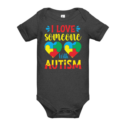 Autism Acceptance Together Quality Cotton Bella Canvas Baby Onesie